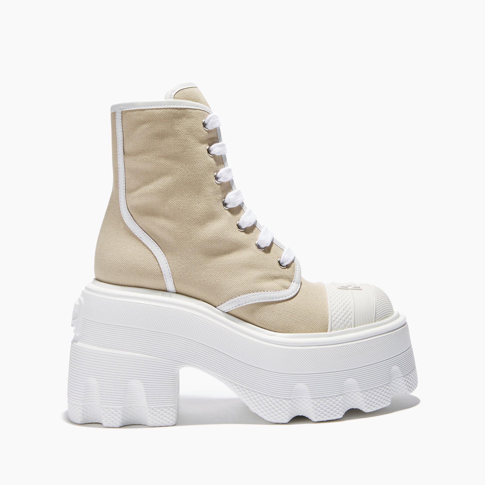 Casadei Maxxxi Fedora High Sneakers in White | Lyst