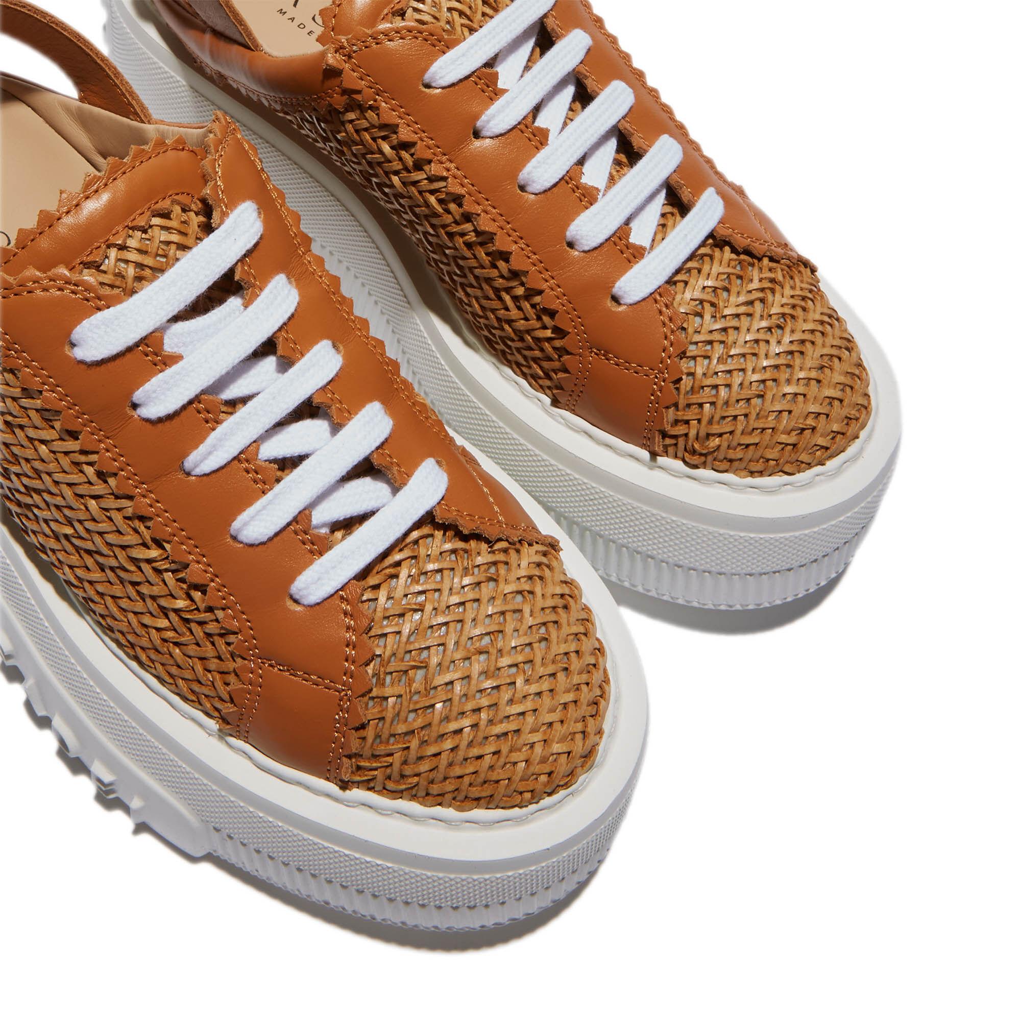Casadei Nexus Hanoi Slingback Sneakers in Brown | Lyst