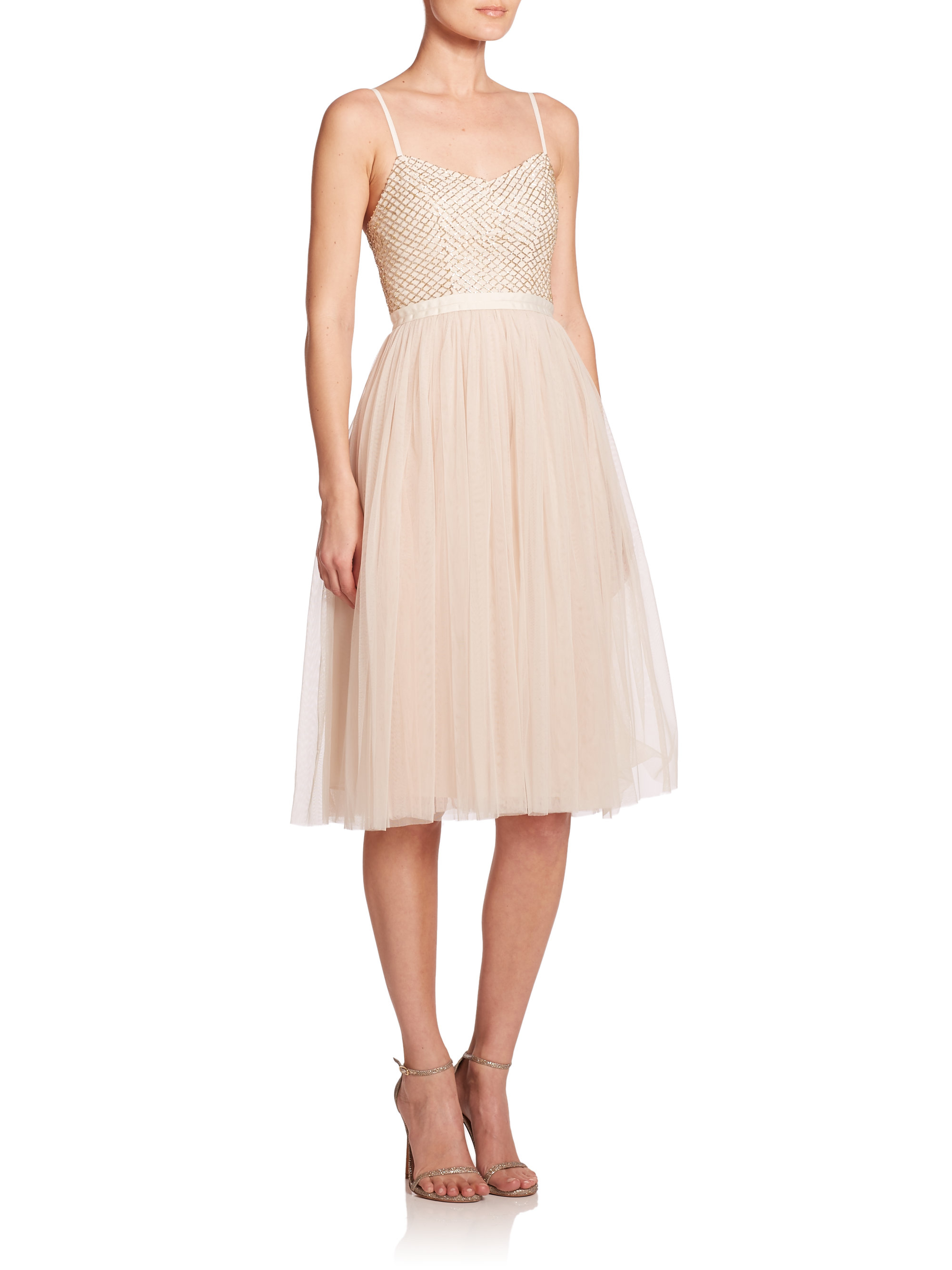 needle and thread tulle