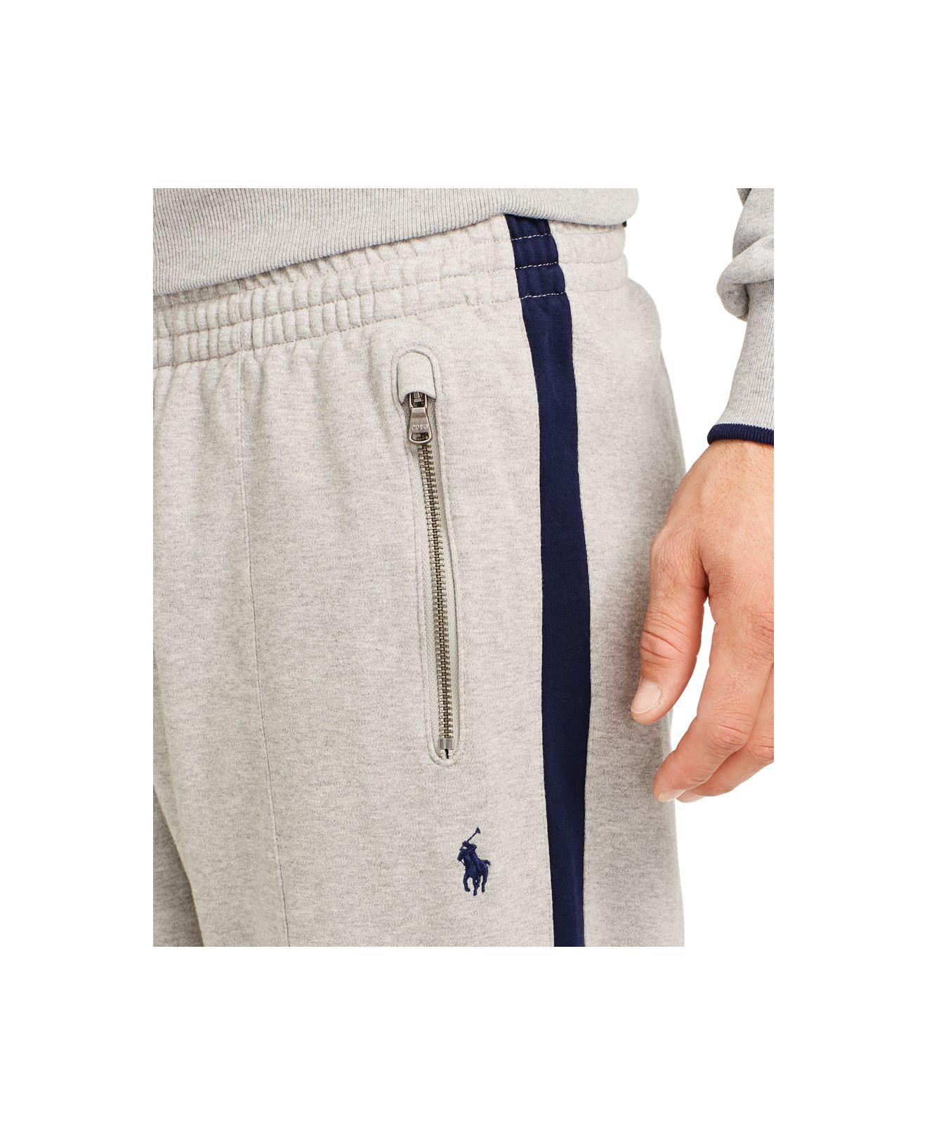 Polo Ralph Lauren Interlock Track Pants in Gray for Men - Lyst