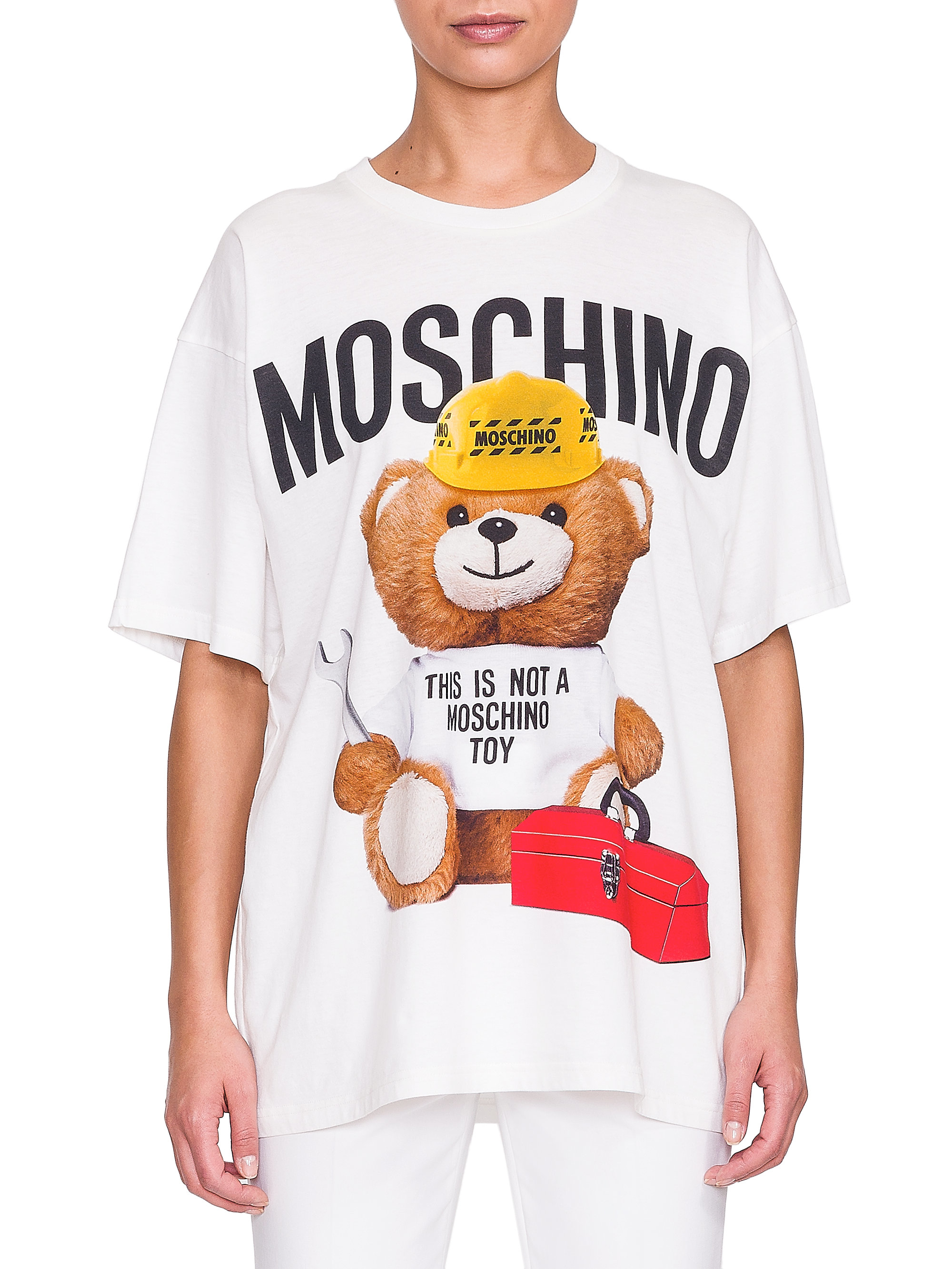 moschino teddy top