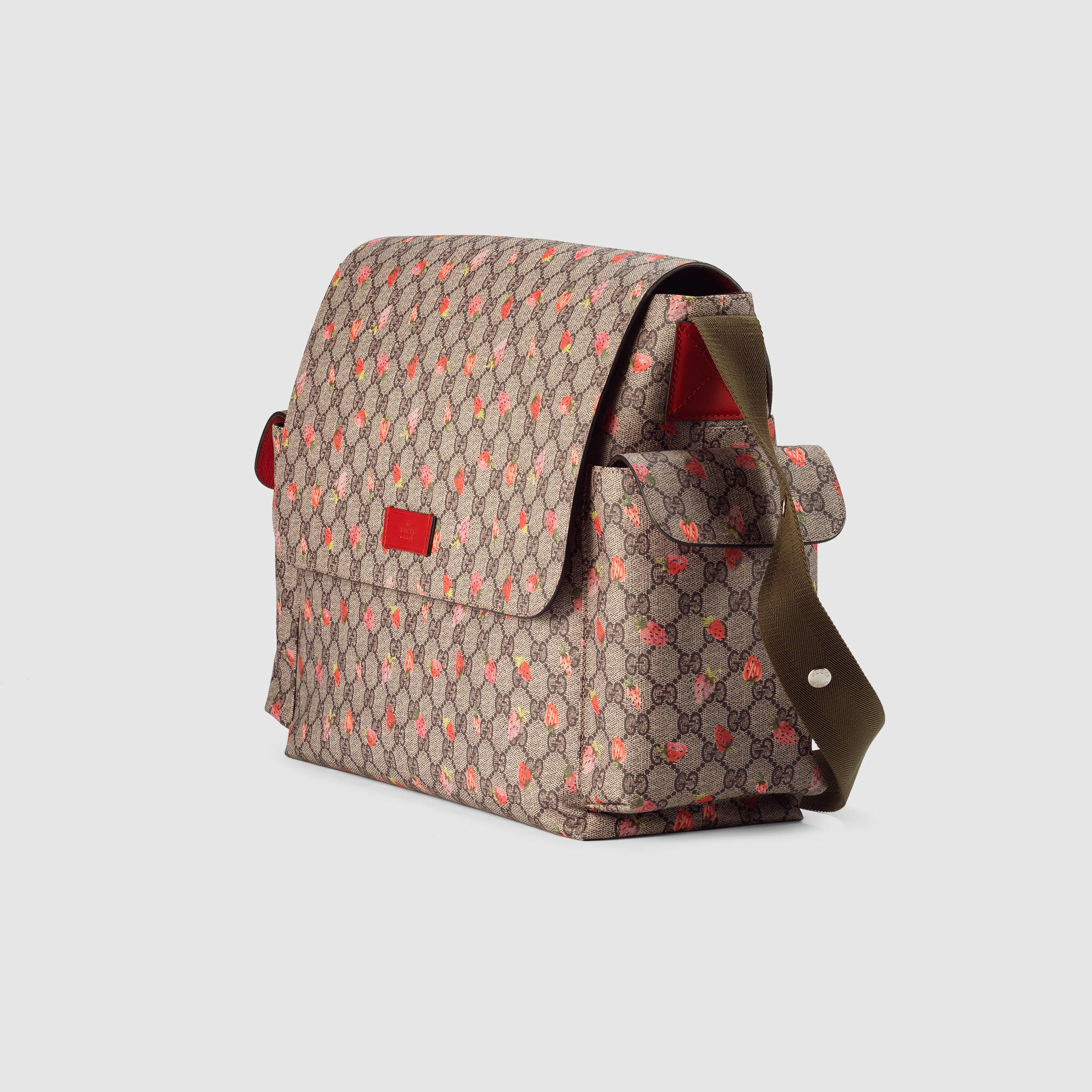 Gucci strawberry diaper bag sale