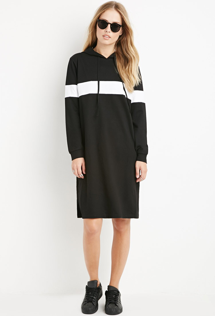 forever 21 hoodie dress