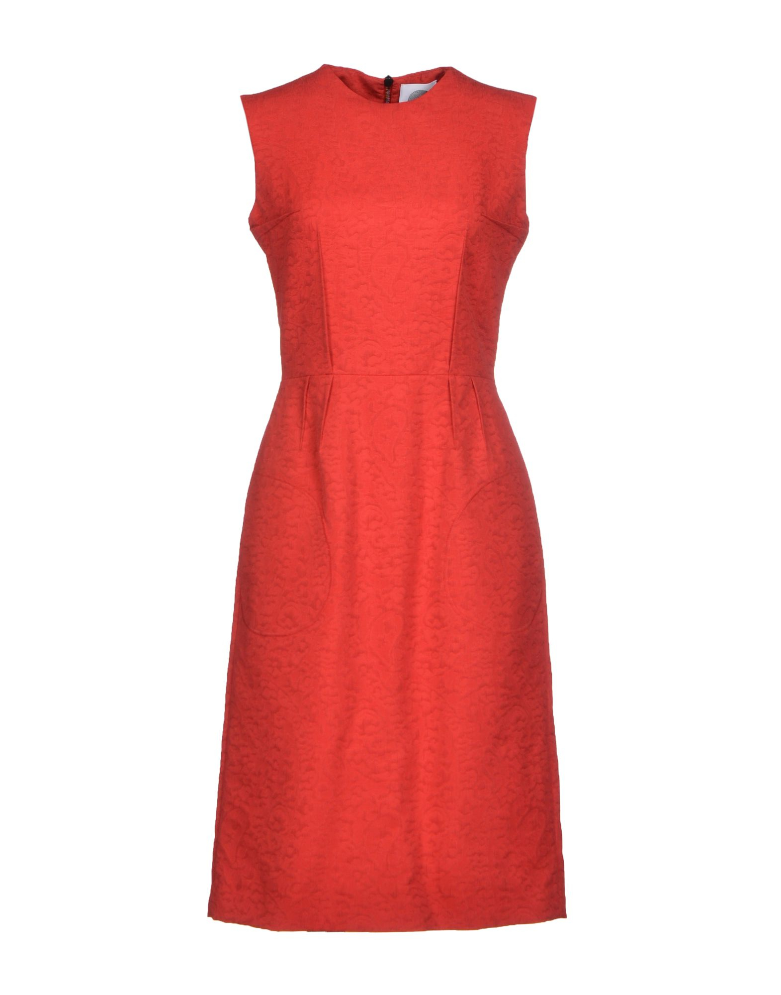 aganovich red knee length dress formal dresses product 1 24884274 1 452782370 normal