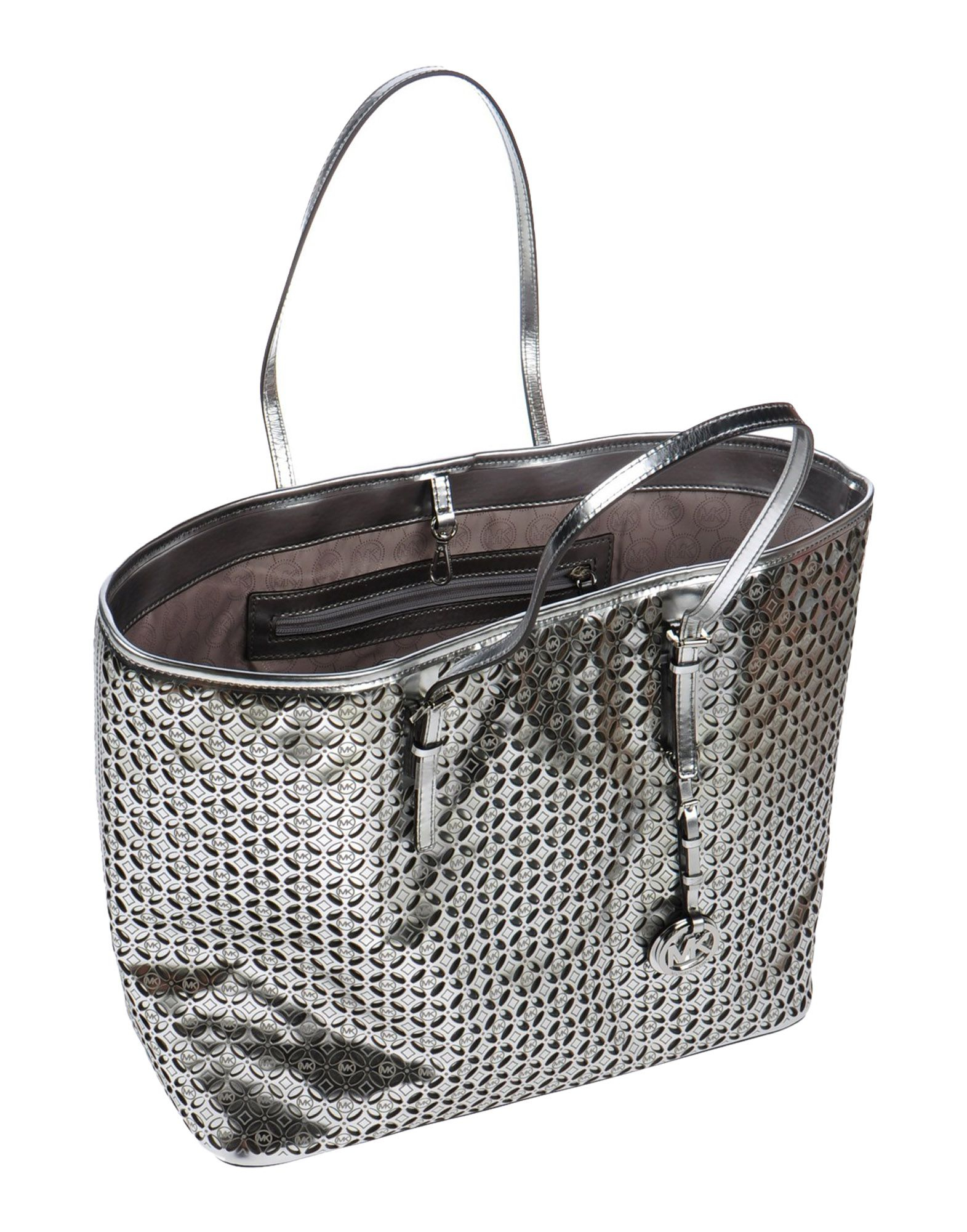 Michael michael kors Shoulder Bag in Silver Lyst