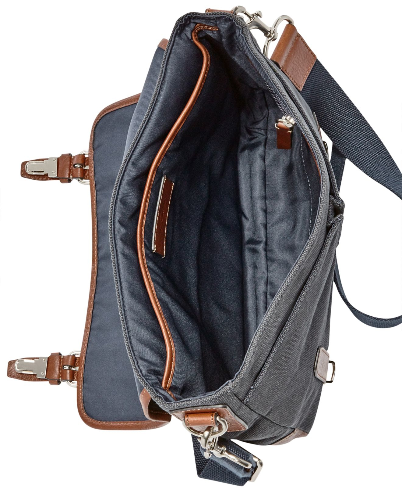 Fossil Mens Messenger Bags IUCN Water