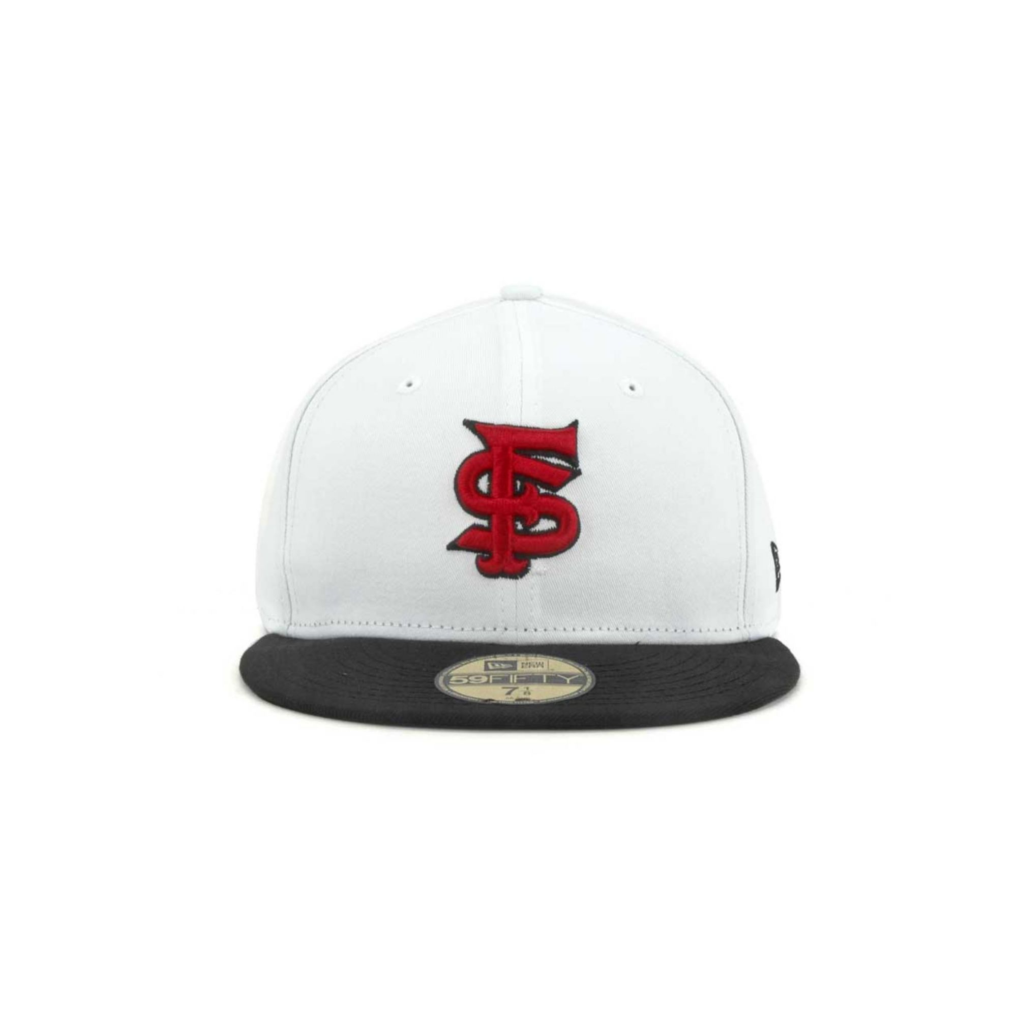 KTZ Fresno State Bulldogs Ncaa White 2 Tone 59fifty Cap in Black for Men |  Lyst