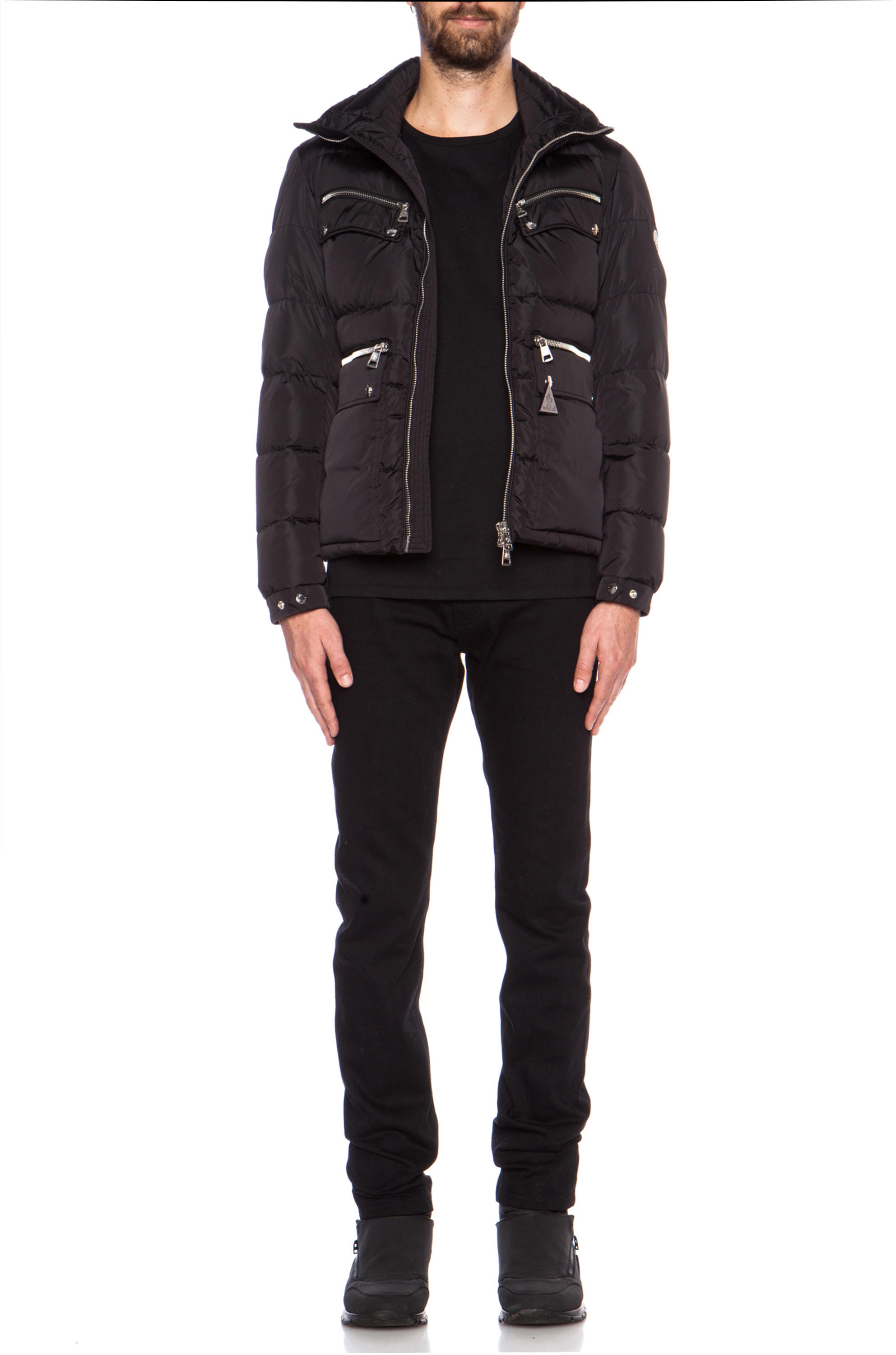 Moncler Synthetic Mens Pierce Polyamide Jacket in Black - Lyst