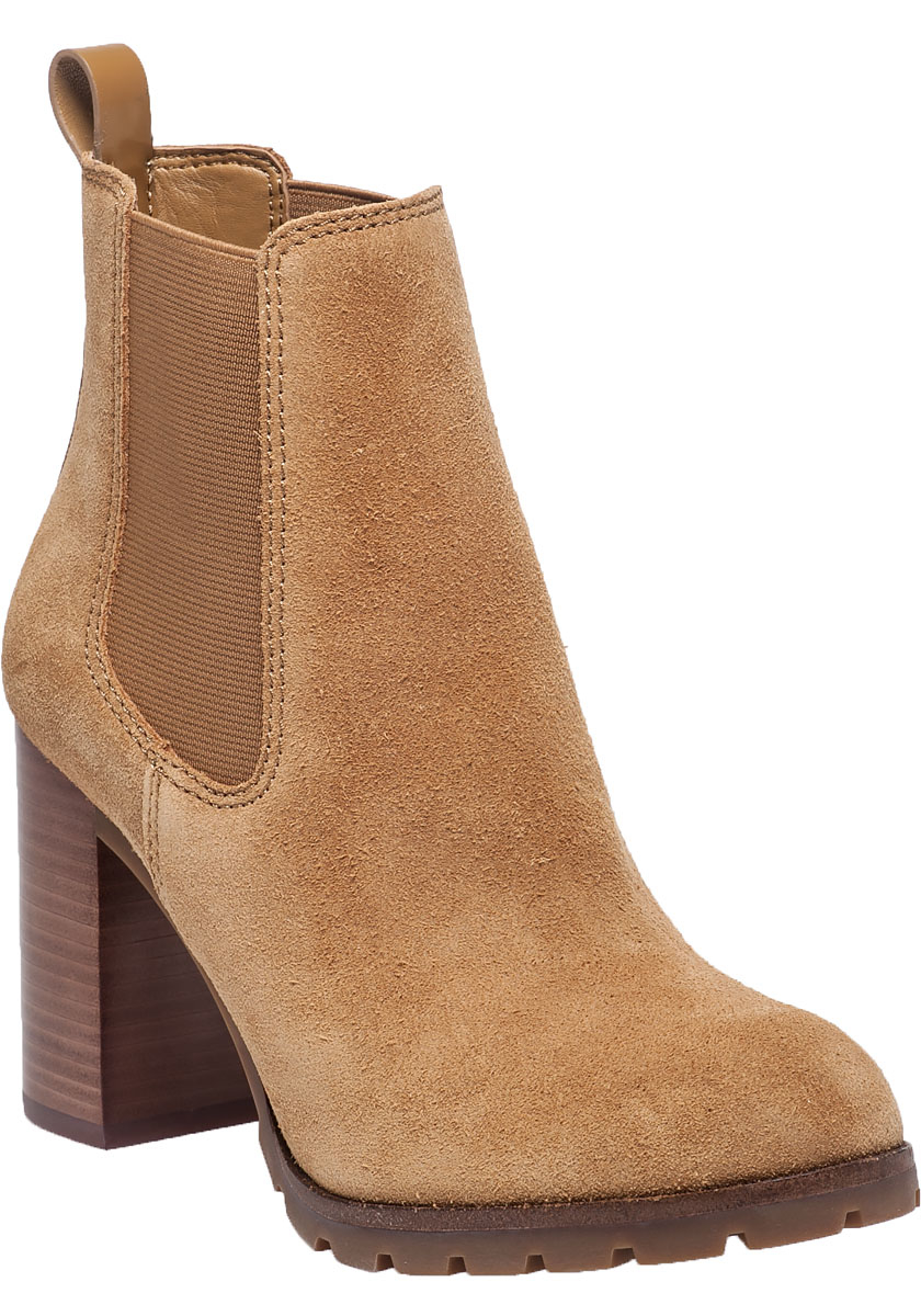 Tory Burch Stafford Suede Ankle Boots 