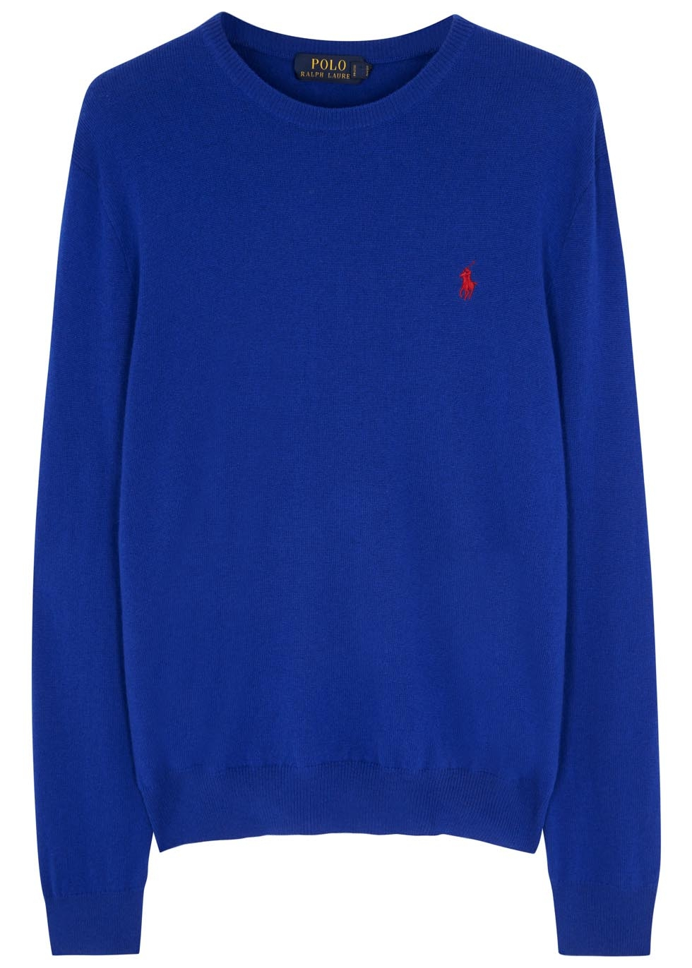 Polo Ralph Lauren Royal Blue Wool Jumper for Men | Lyst UK