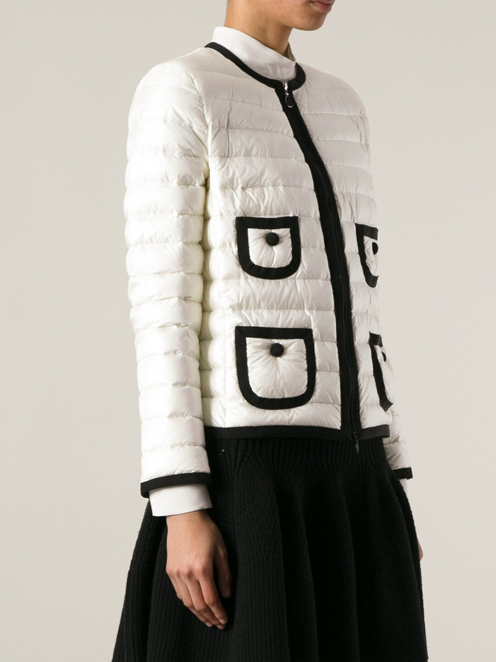 Moncler Lissy Jacket in White Lyst