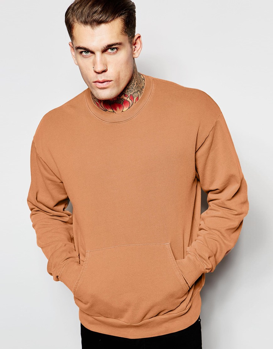 Lyst - American apparel Merican Apparel Pullover ...