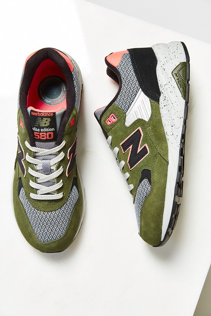 New Balance 580 Composite Running Sneaker In Grey Gray Lyst New Balance 580 Composite Running Sneaker In Grey Gray Lyst