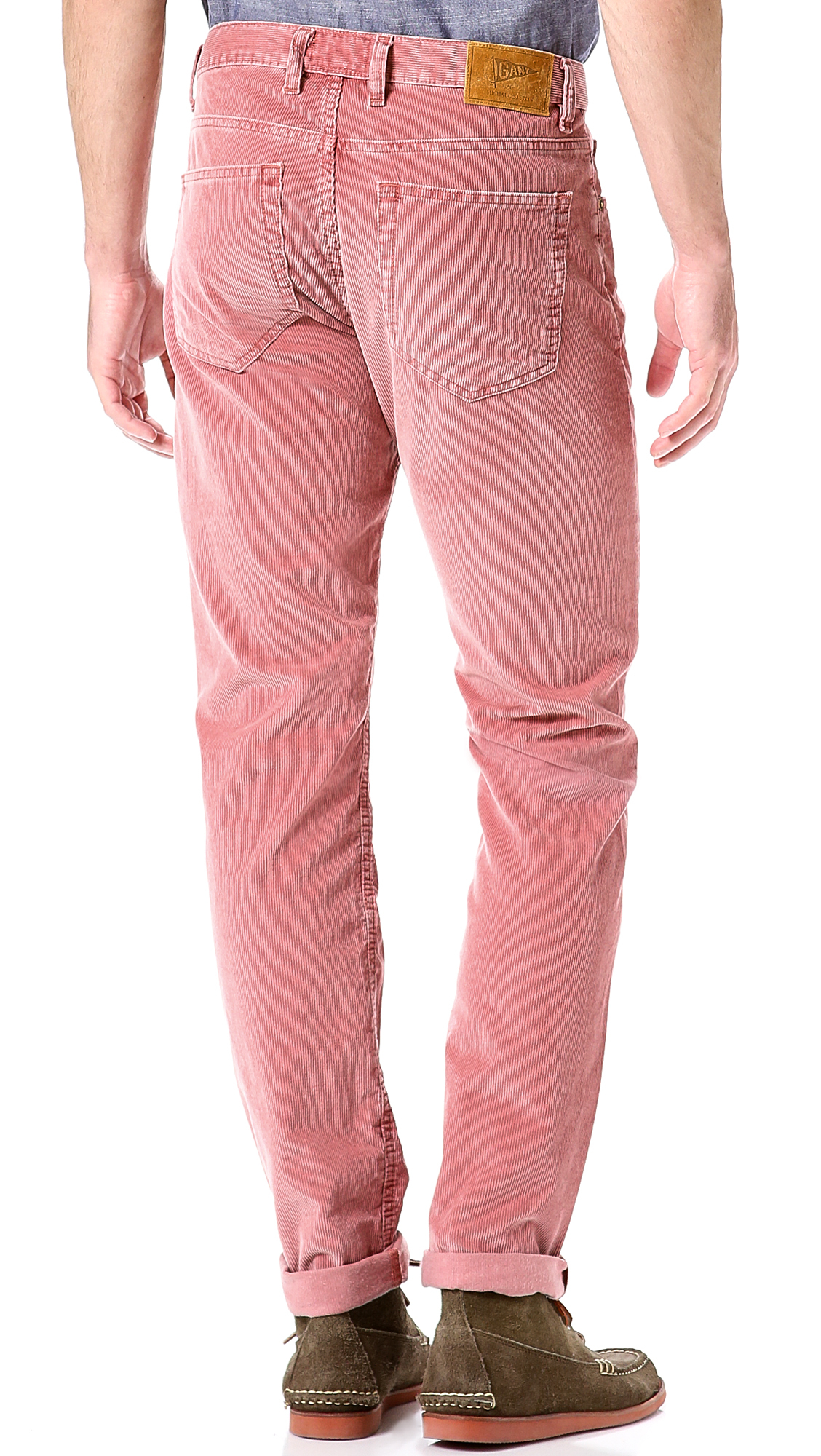 pink corduroy pants mens