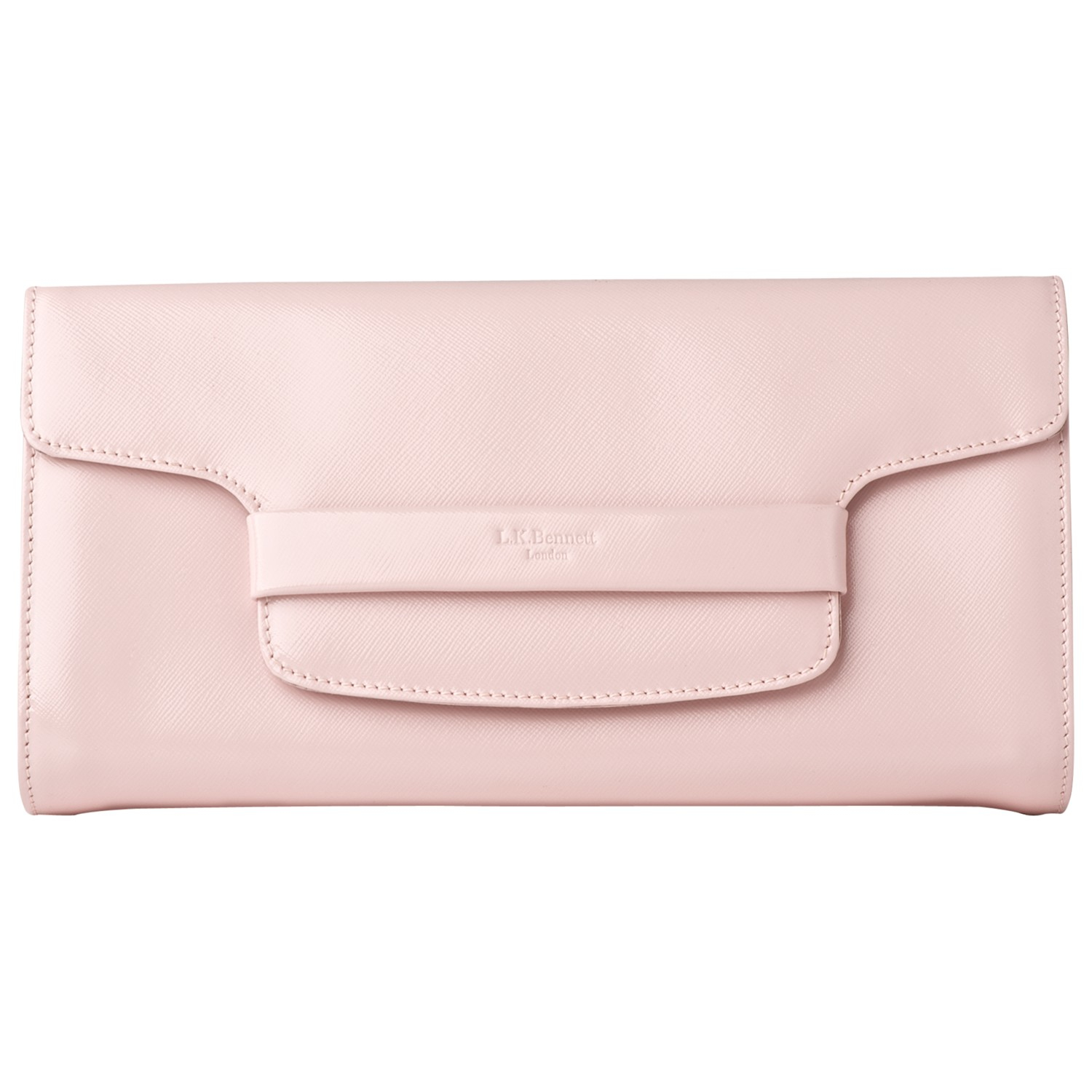 L K Bennett Laura Clutch Bag In Pink Lyst Gallery