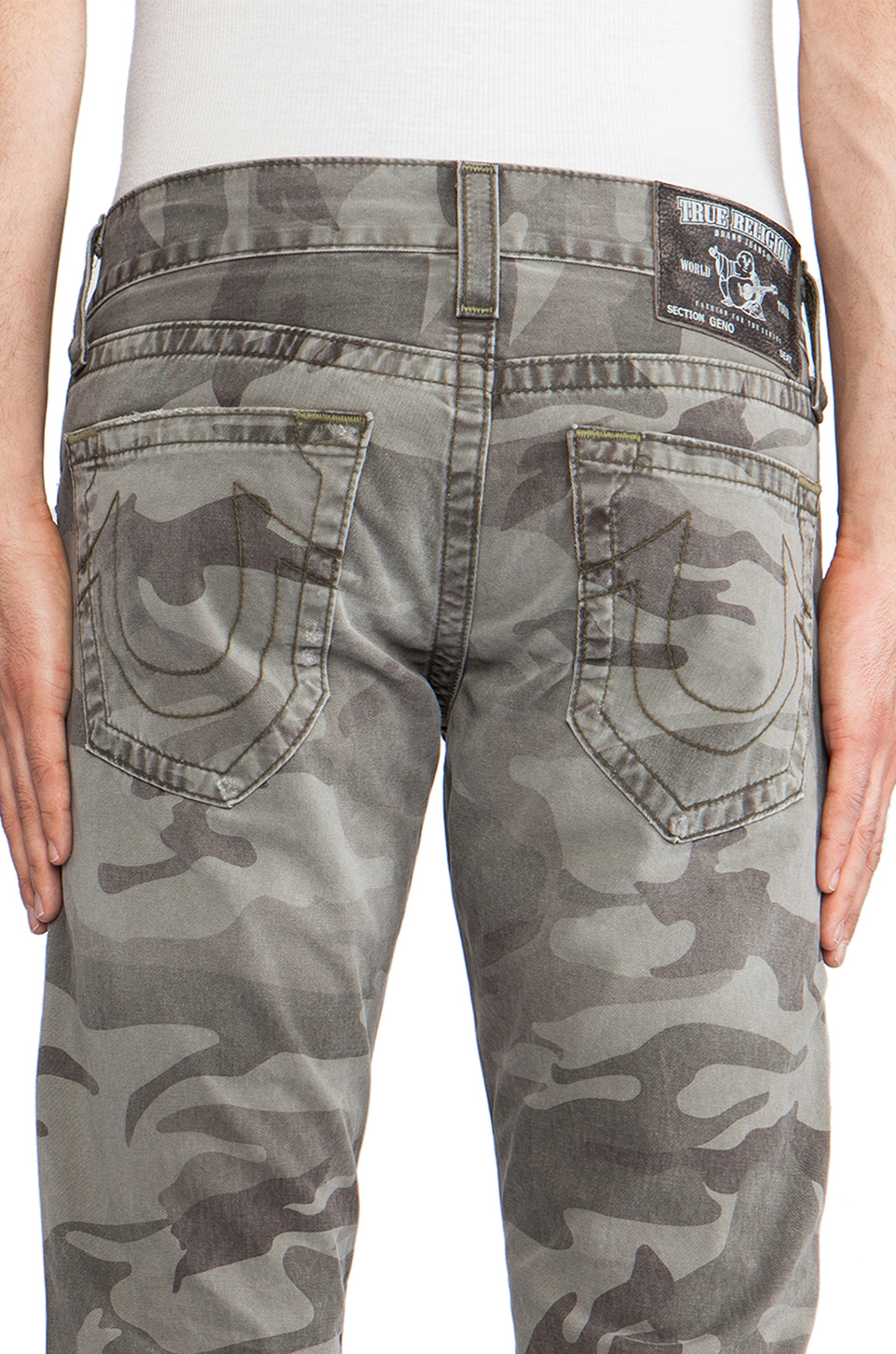 true religion camouflage jeans