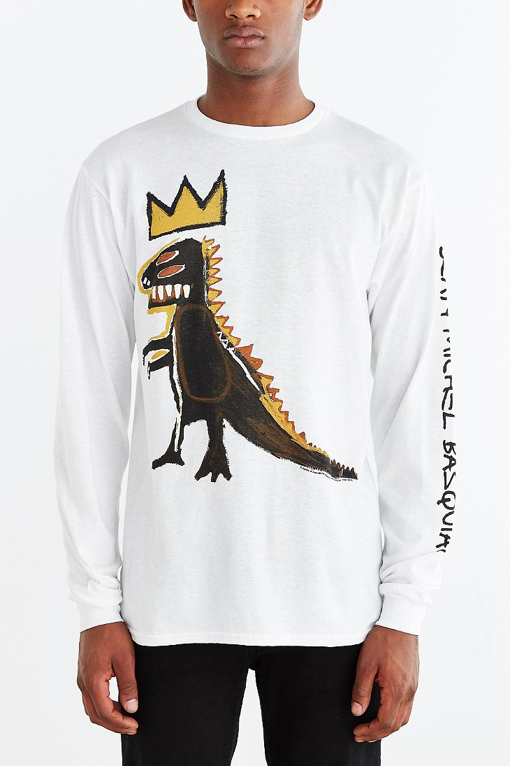 basquiat long sleeve tee