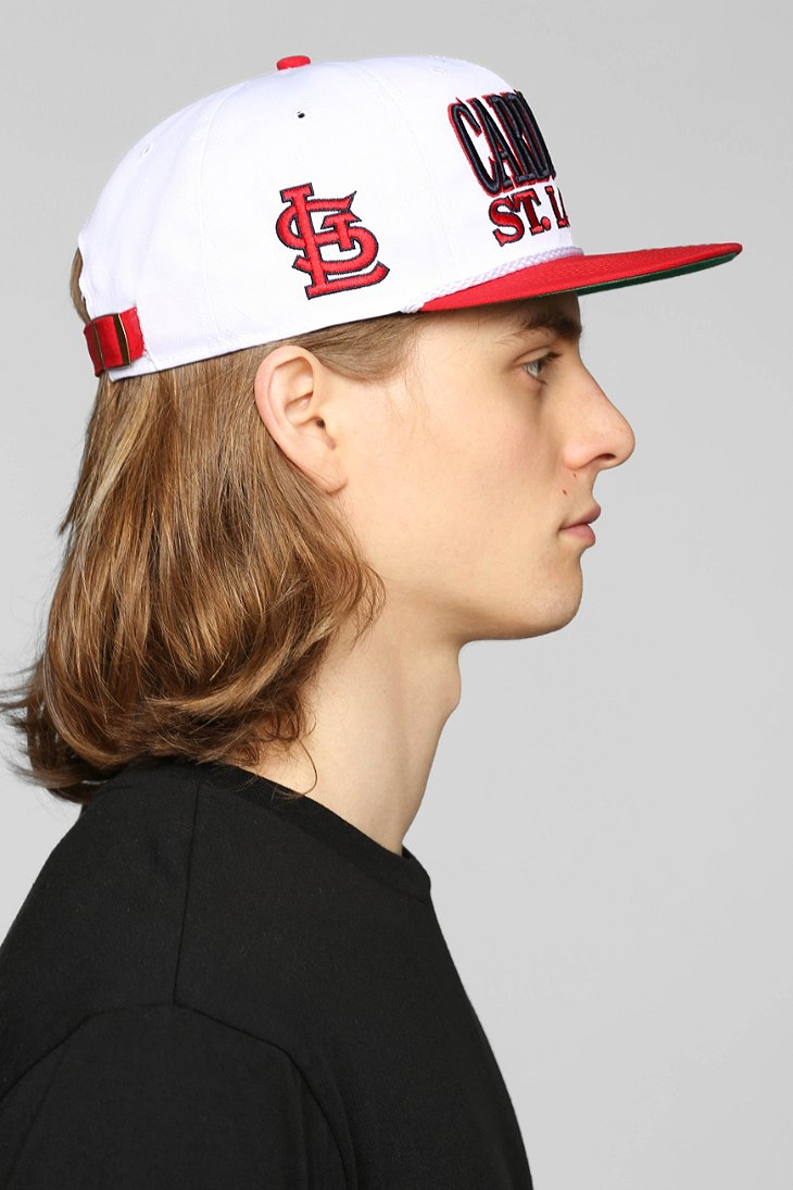 47 Brand 47 Brand Tasty Rope St Louis Cardinals Strapback Hat in Red for Men