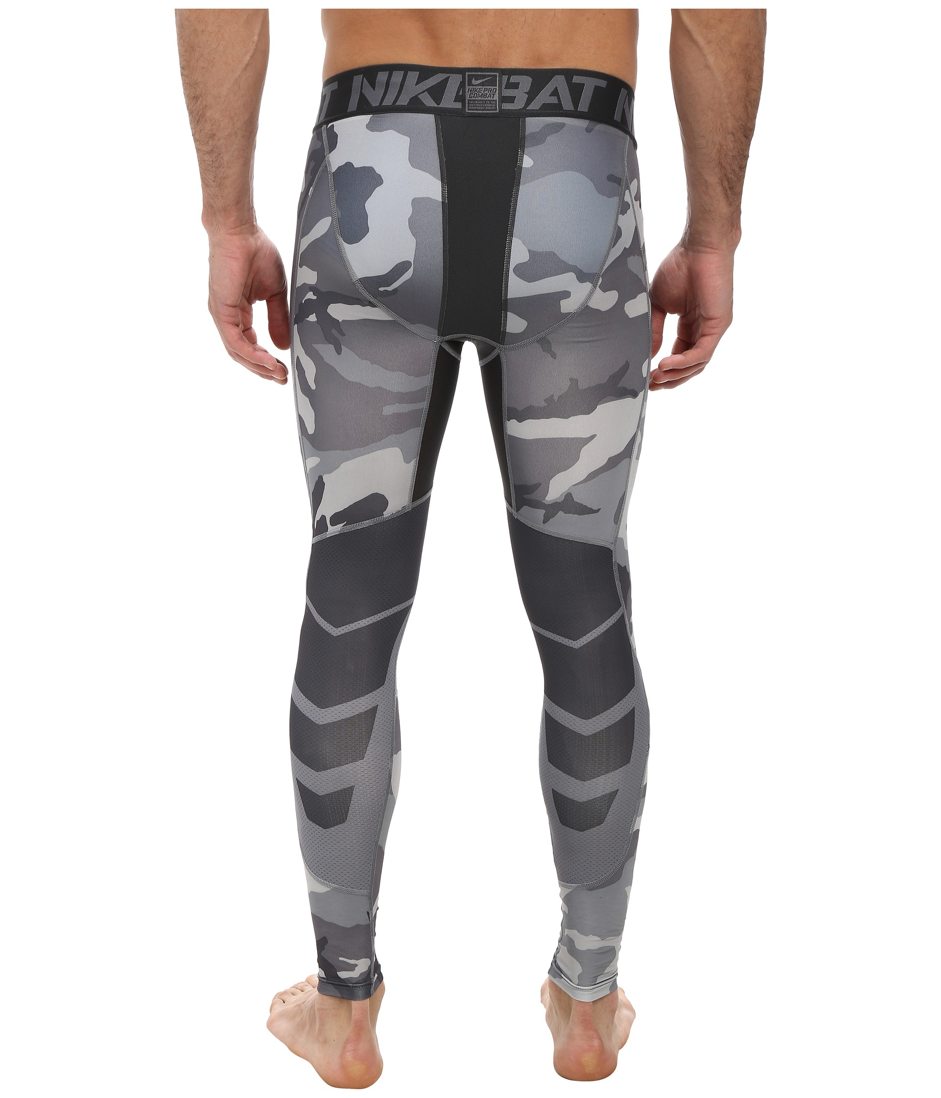Nike Pro Combat Hypercool Compression Woodland Tight in  Anthracite/Anthracite/Cool Grey/ (Gray) for Men - Lyst