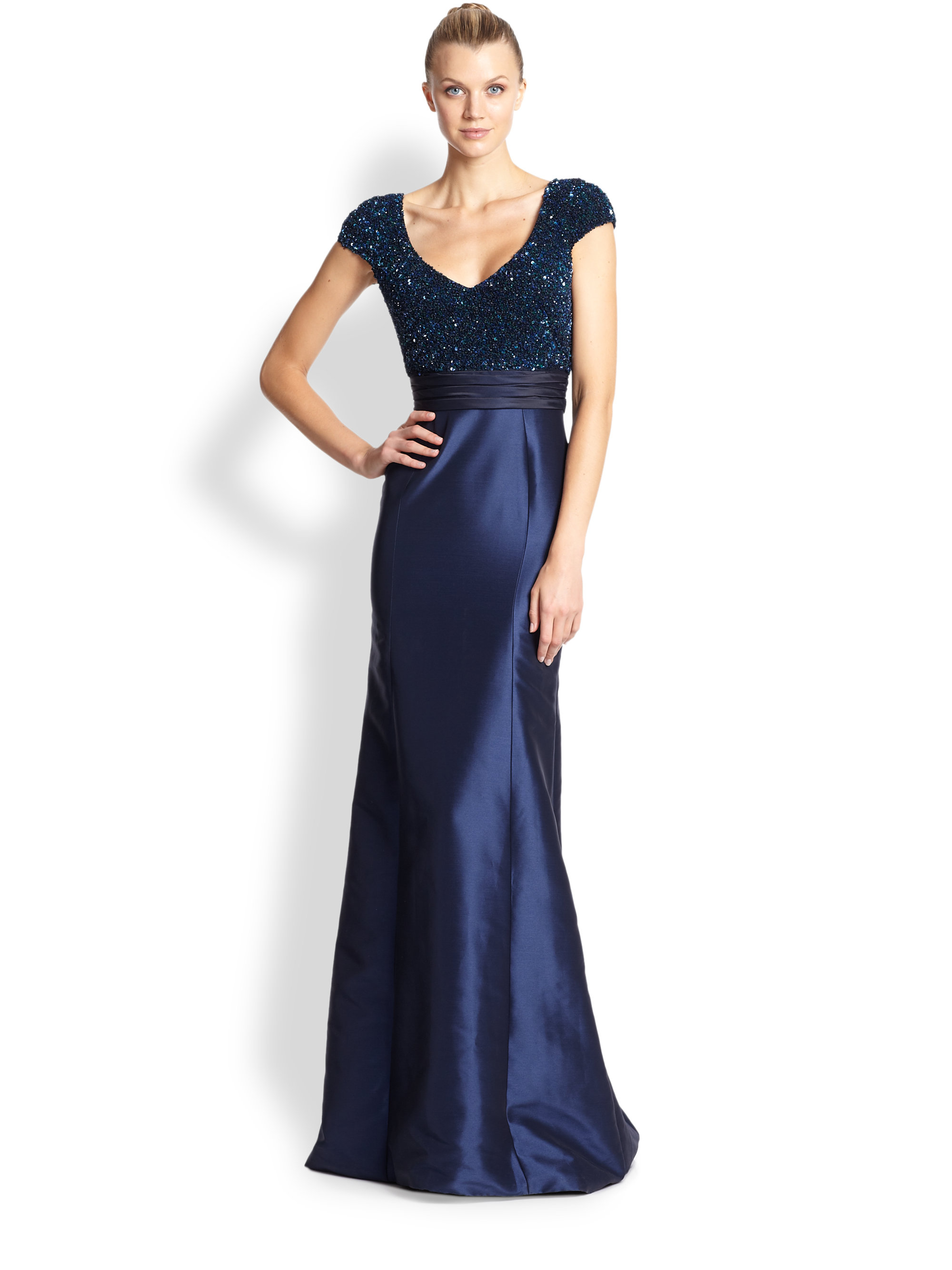 theia sequin gown