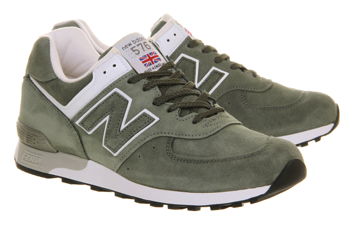 womens new balance khaki 574 trainers