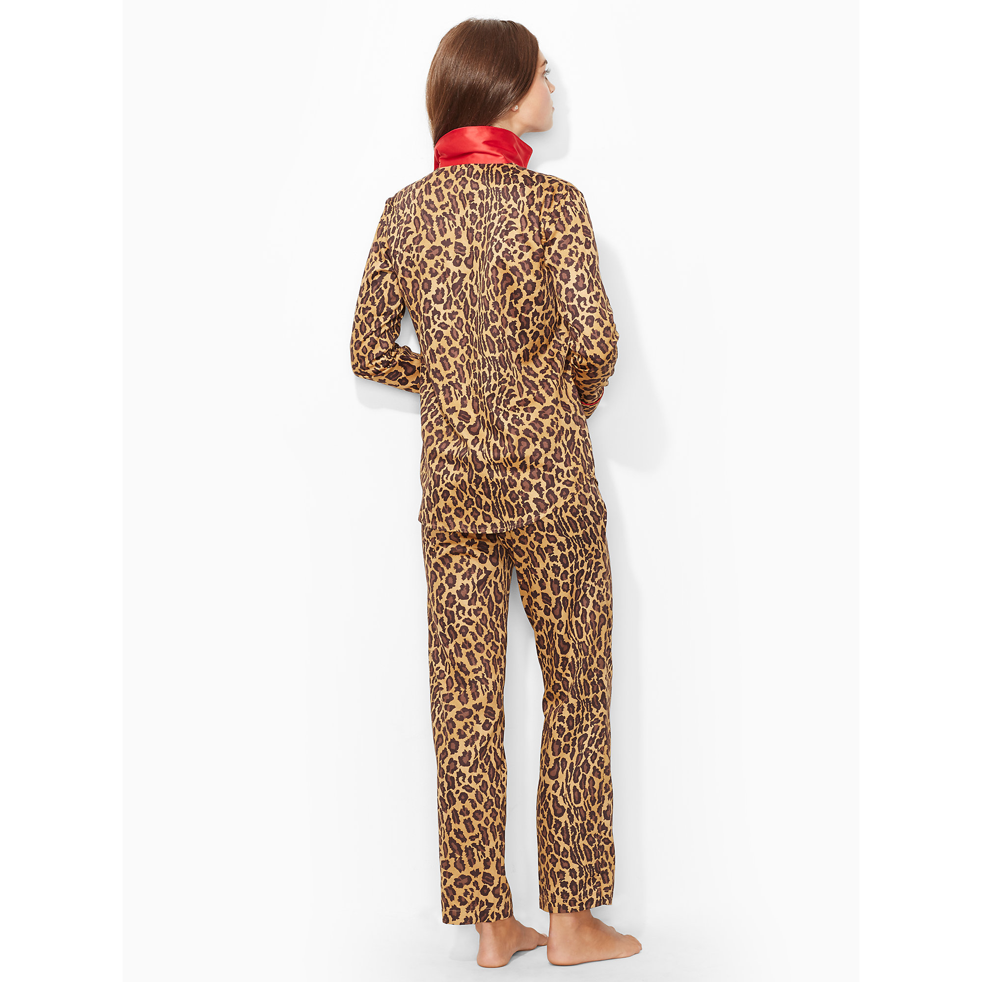 Lauren by Ralph Lauren Leopard-Print Pajama Set