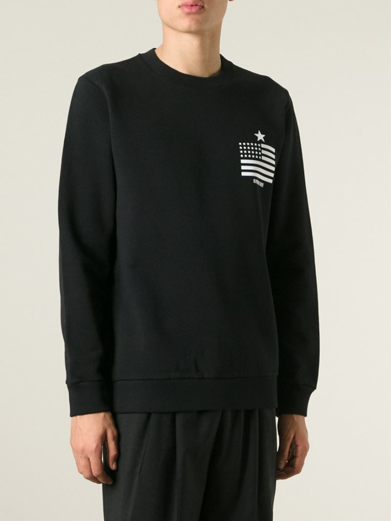 Givenchy 'Paris' Sweatshirt in Black for Men - Lyst