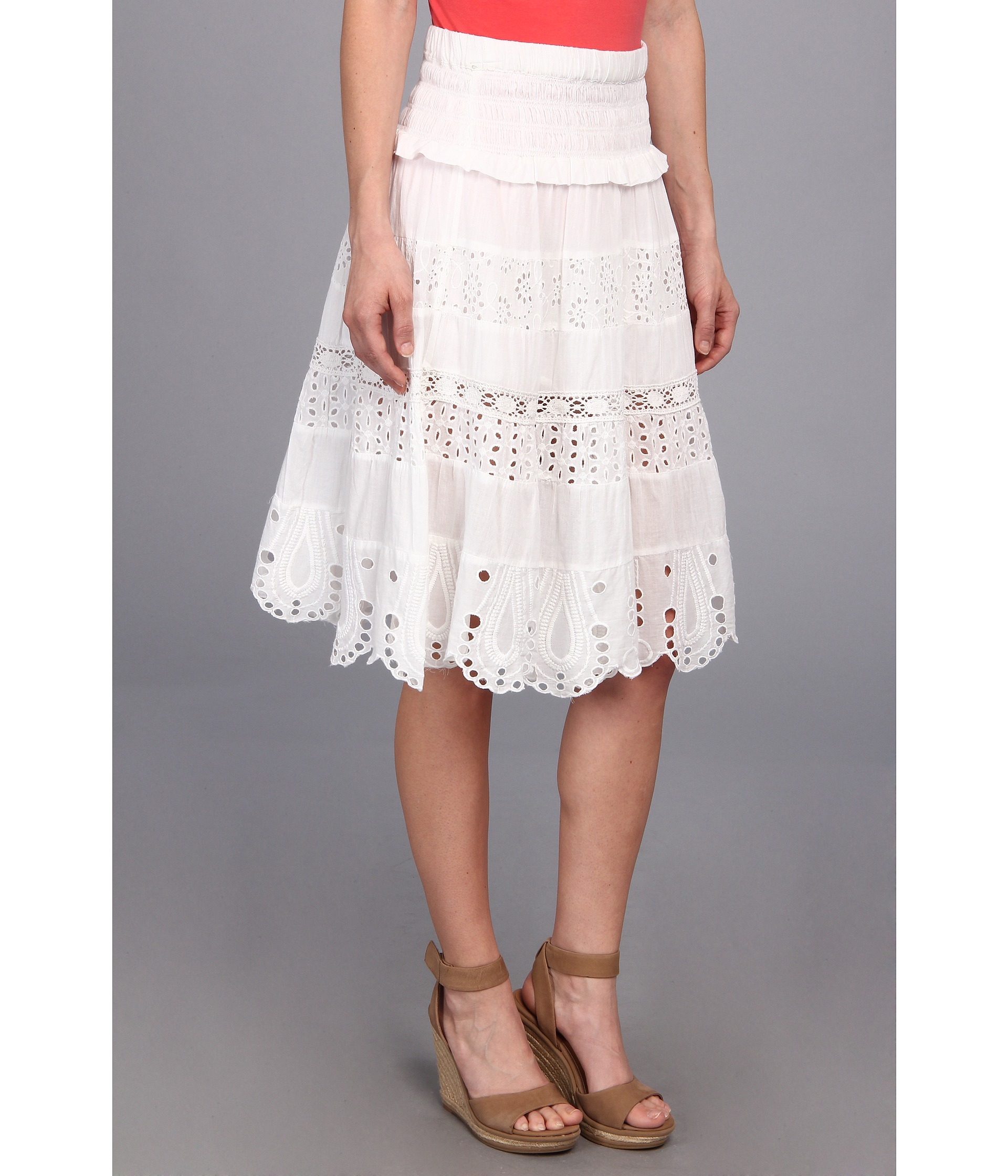 スカート Michael Kors Woman Skirt White MS570HIGTA 100 MICHAEL KORS: Skirt woman - White | Michael Kors skirt