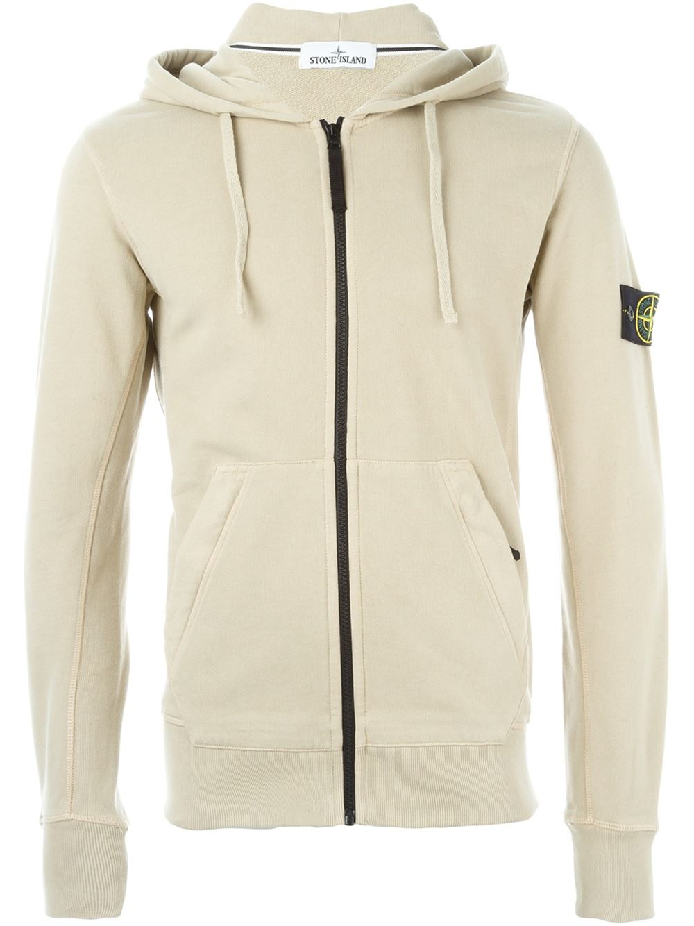 stone island zip up sweater
