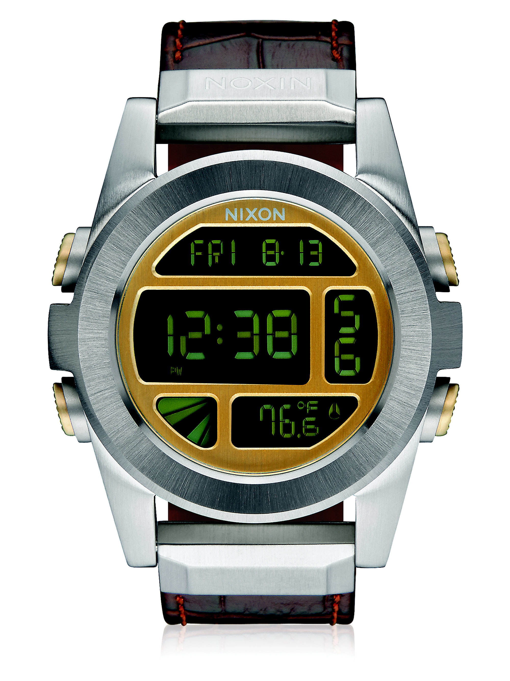 nixon unit ss silver