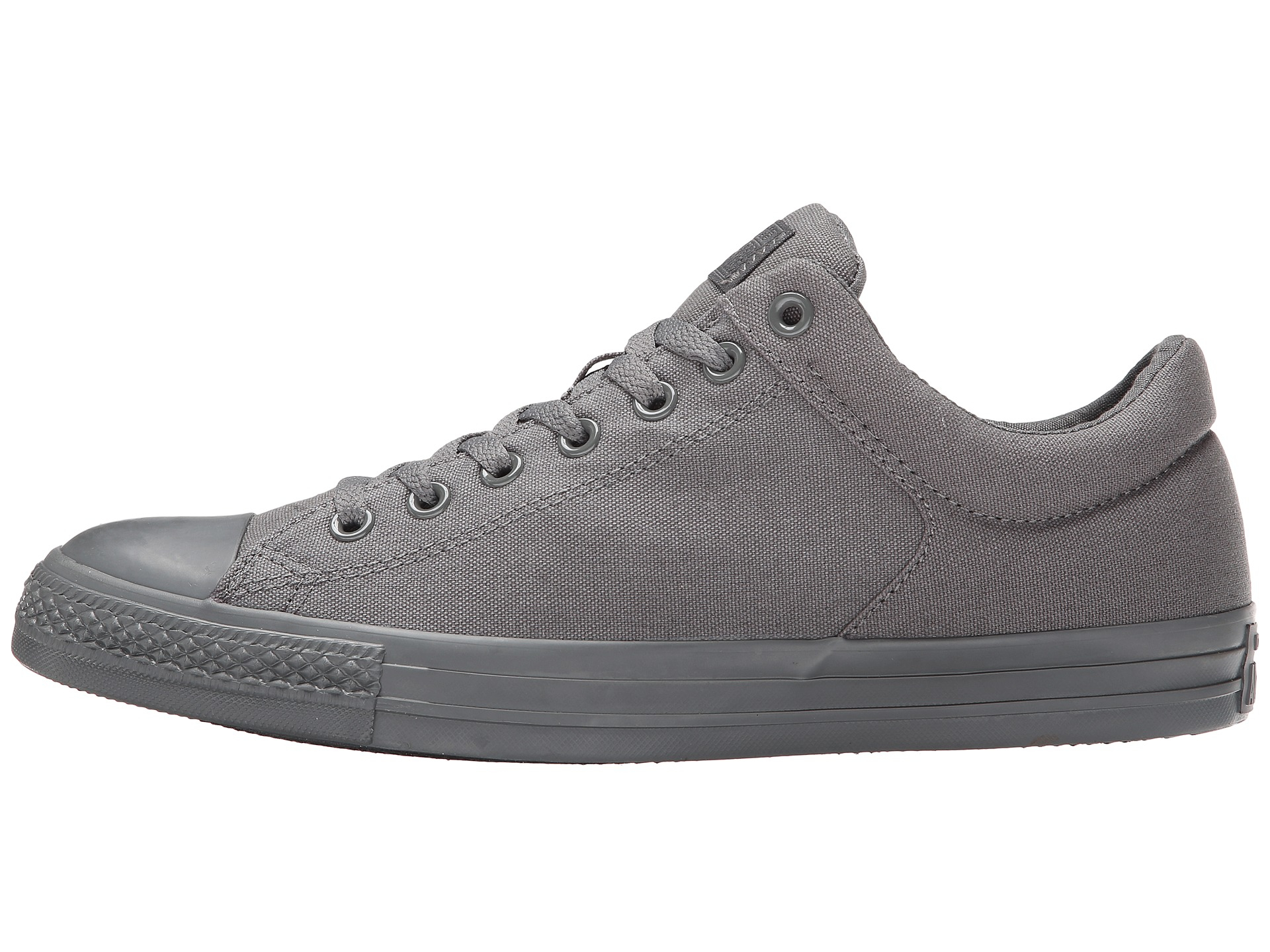 Chuck Taylor® All High Street Mono Canvas Ox in Gray Lyst