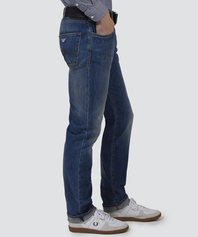 armani j45 tapered jeans
