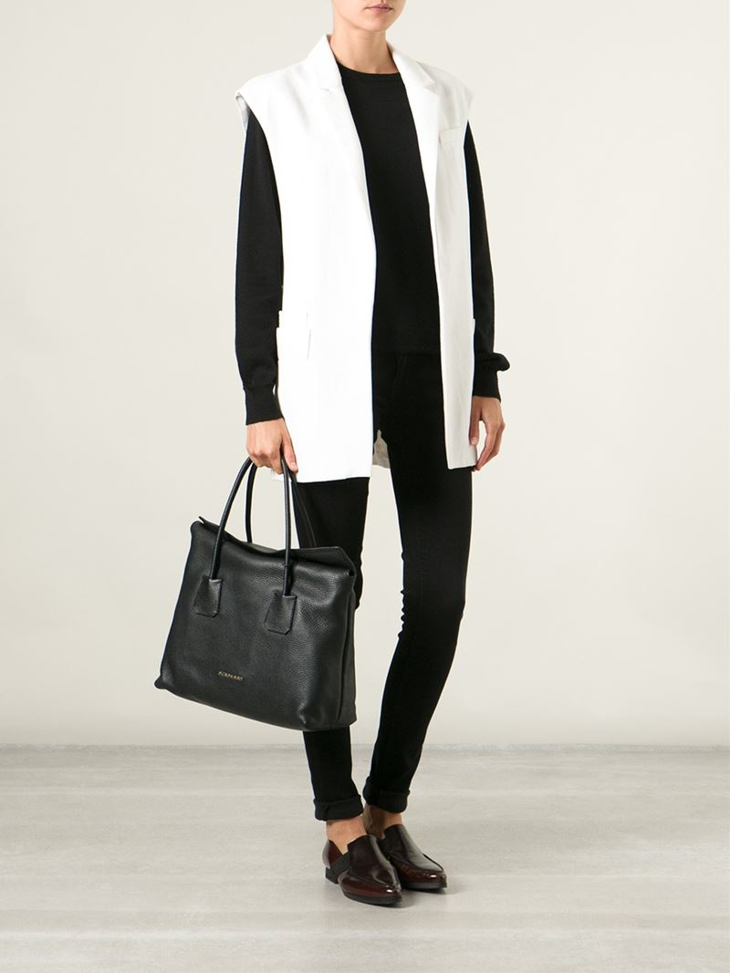 Burberry 'Baynard' Tote Bag in Black