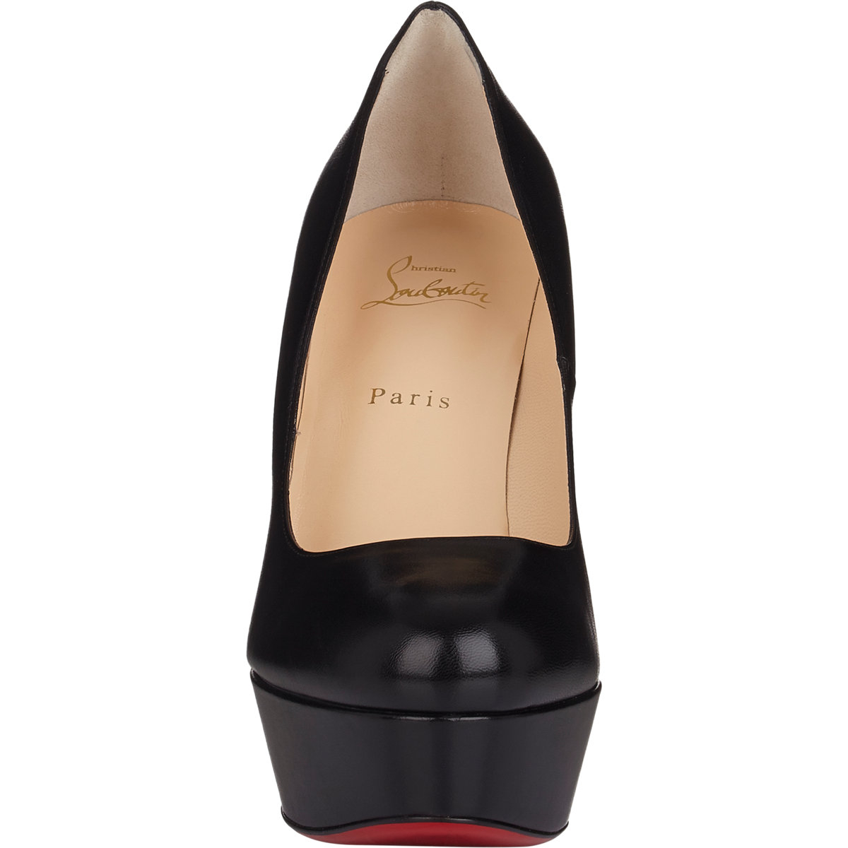 Christian louboutin Women\u0026#39;s Bianca Platform Pumps in Black | Lyst  