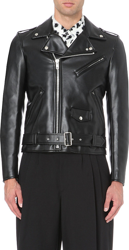 comme des garcons biker jacket