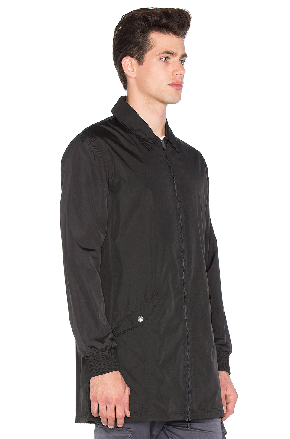 longline coach jacket