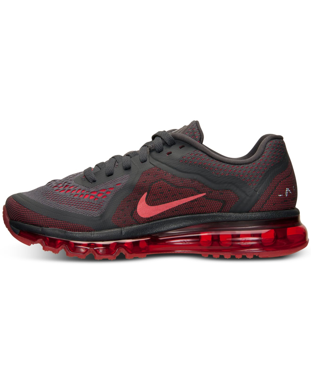 Nike Men'S Air Max 2014 Running Sneakers From Finish Line in Red for Men - Lyst