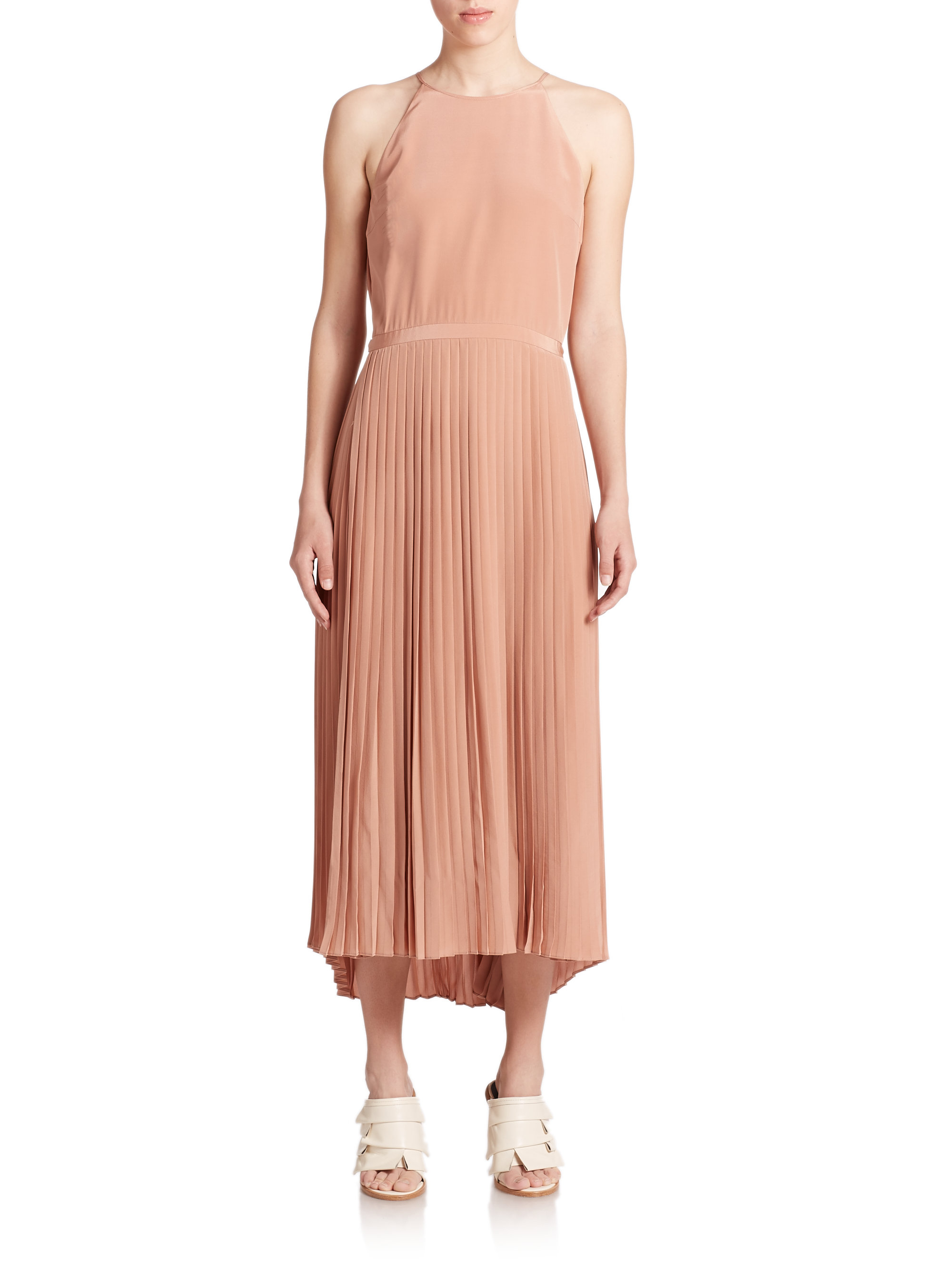 tibi silk dress