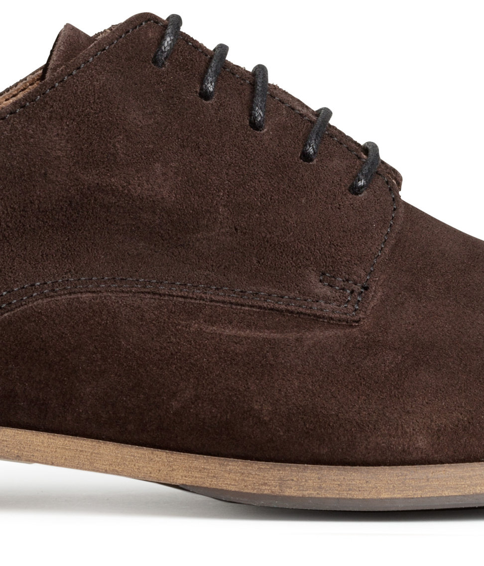 suede derby shoes