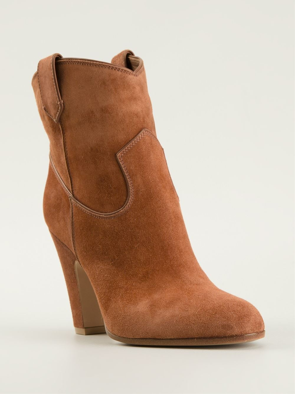 Gianvito Rossi Cowboy Style Boots in 