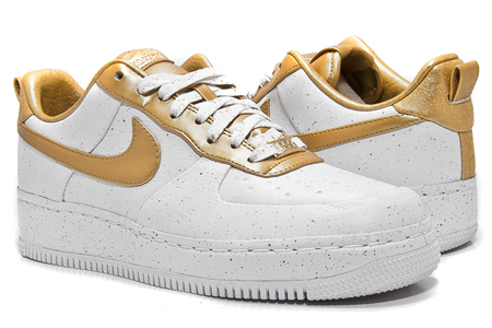 air force 1 low supreme gold medal