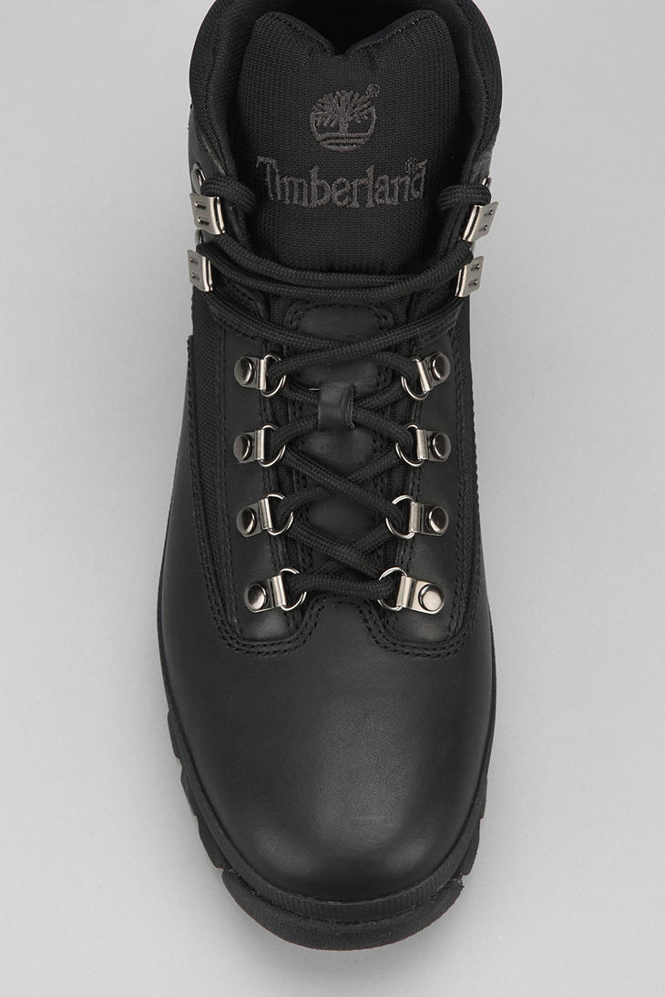 Urban Outfitters Timberland Euro Leather Hiker Boot in Black for Men - Lyst