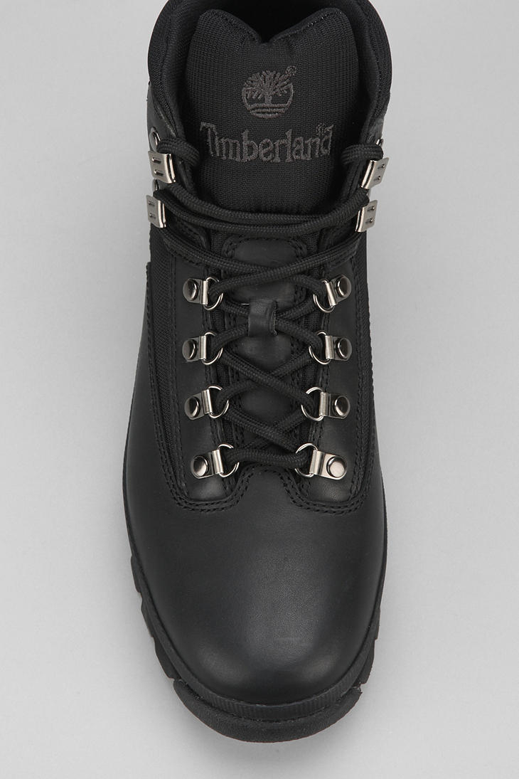 timberland euro hiker boots black