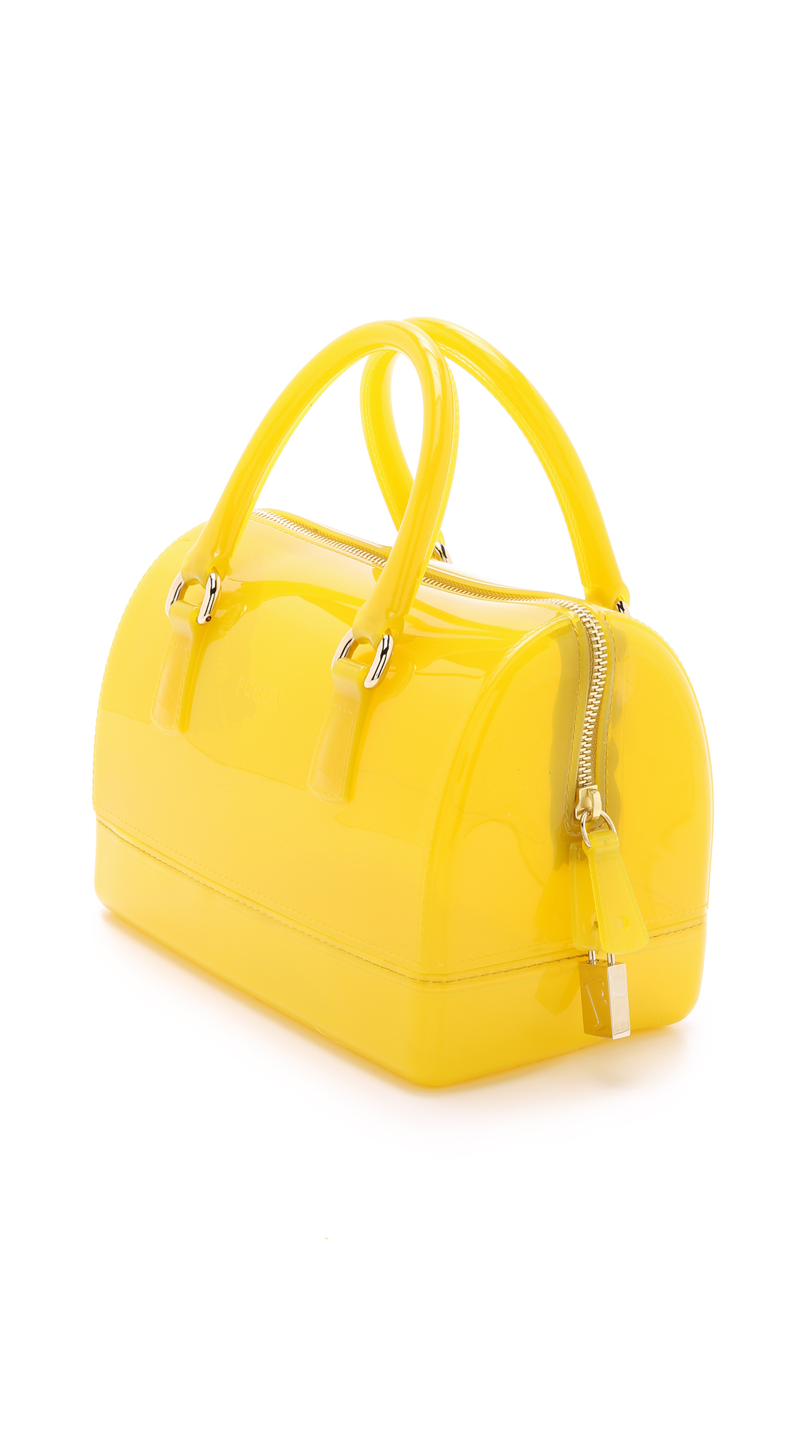 Furla Candy Cookie Mini Satchel Yellow Lyst