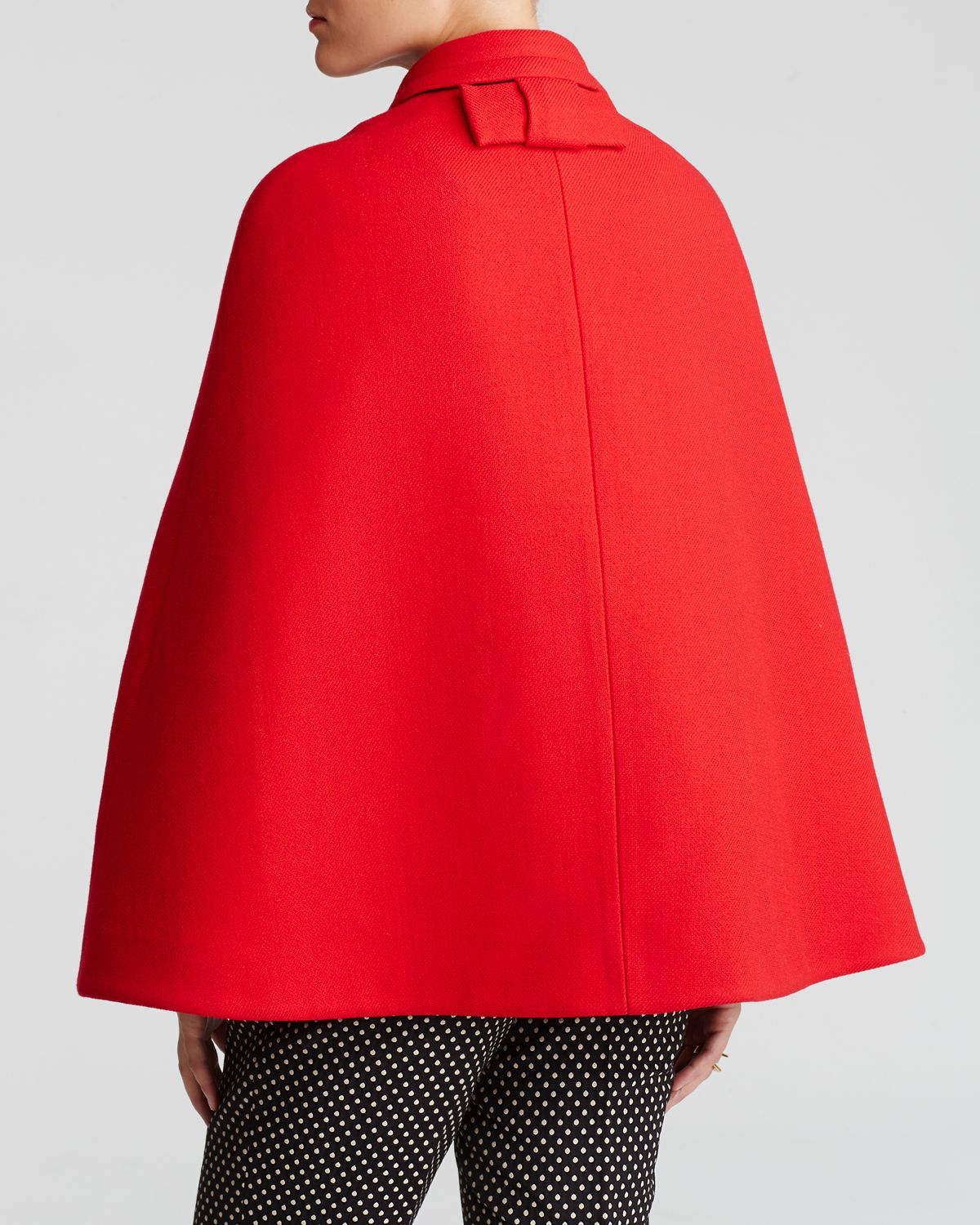 kate spade red wool coat