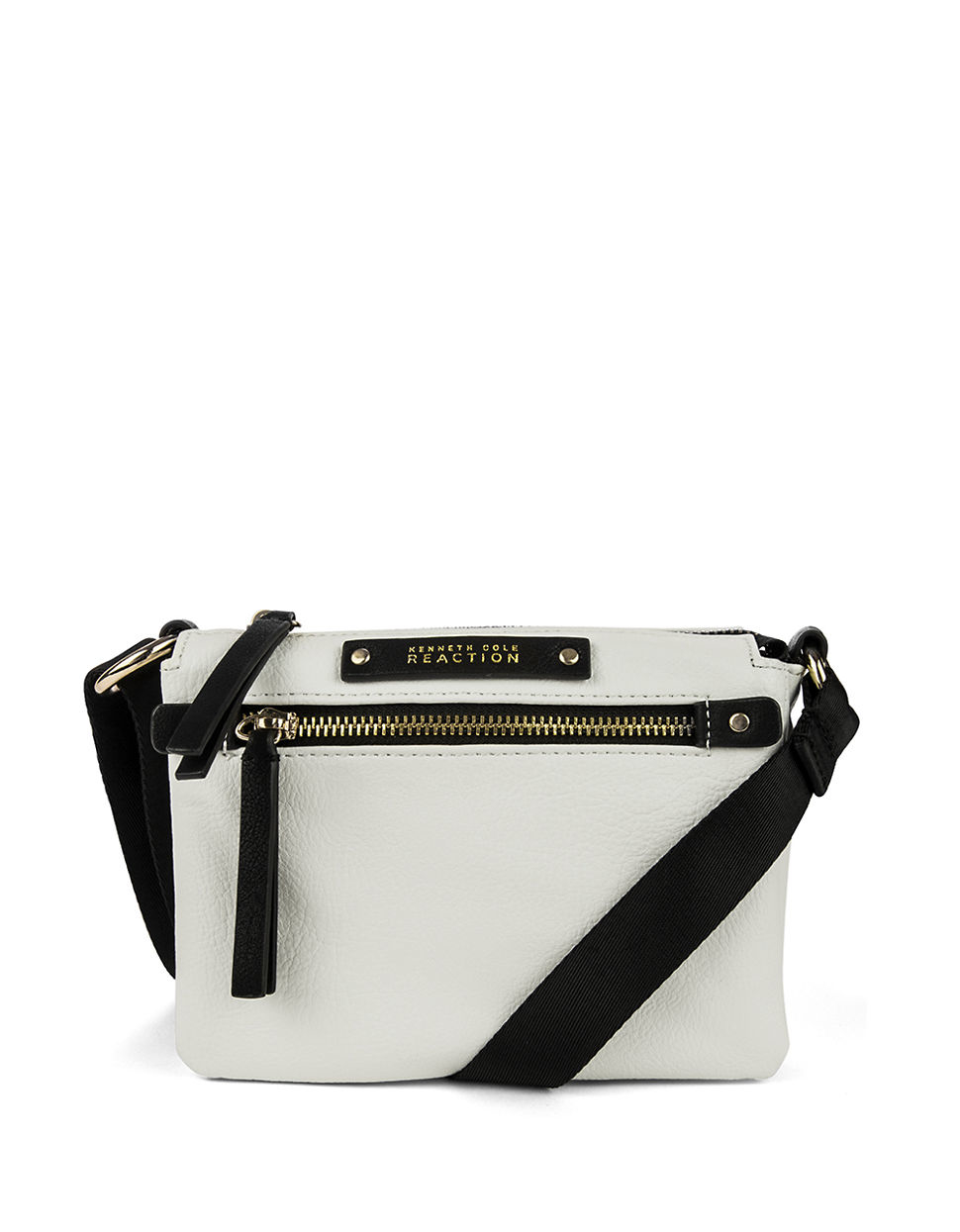 Cole Reaction Bondi Girl Leather Crossbody Bag in White (Chalk