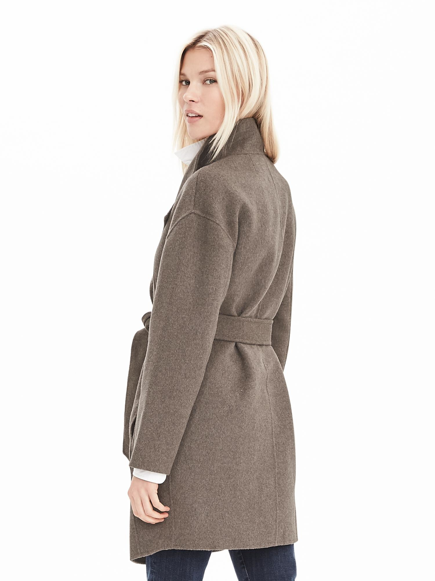 banana republic wrap coat