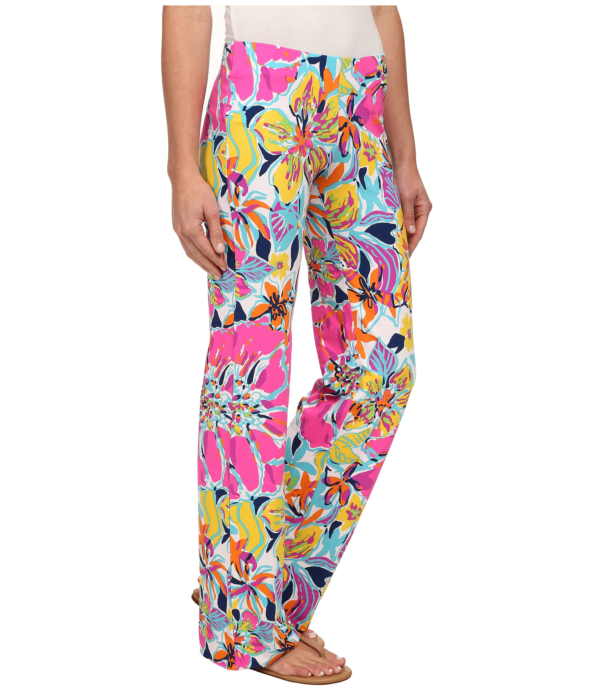 Lilly Pulitzer Georgia May Palazzo Pants in Pink - Lyst