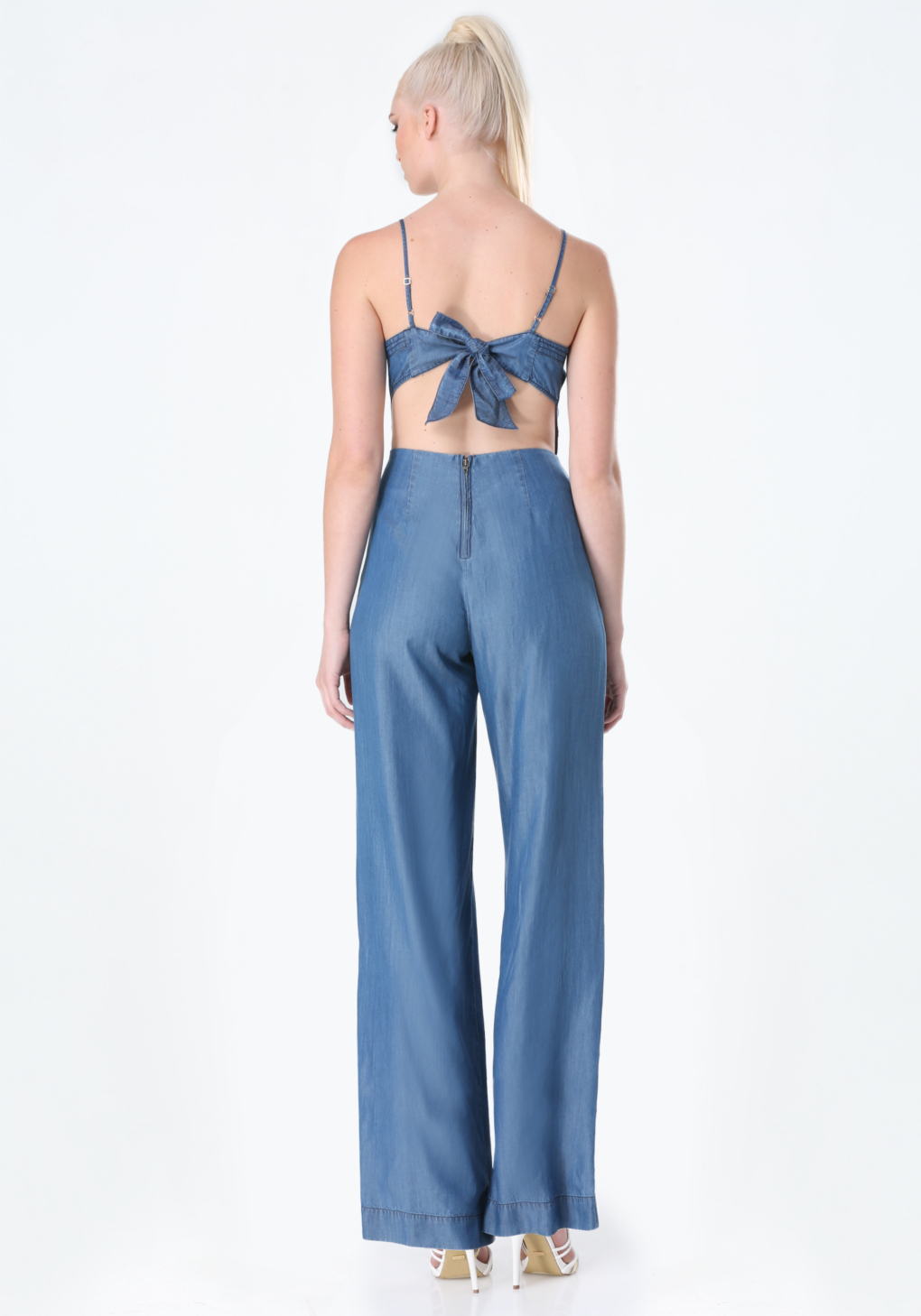 back tie jumpsuit