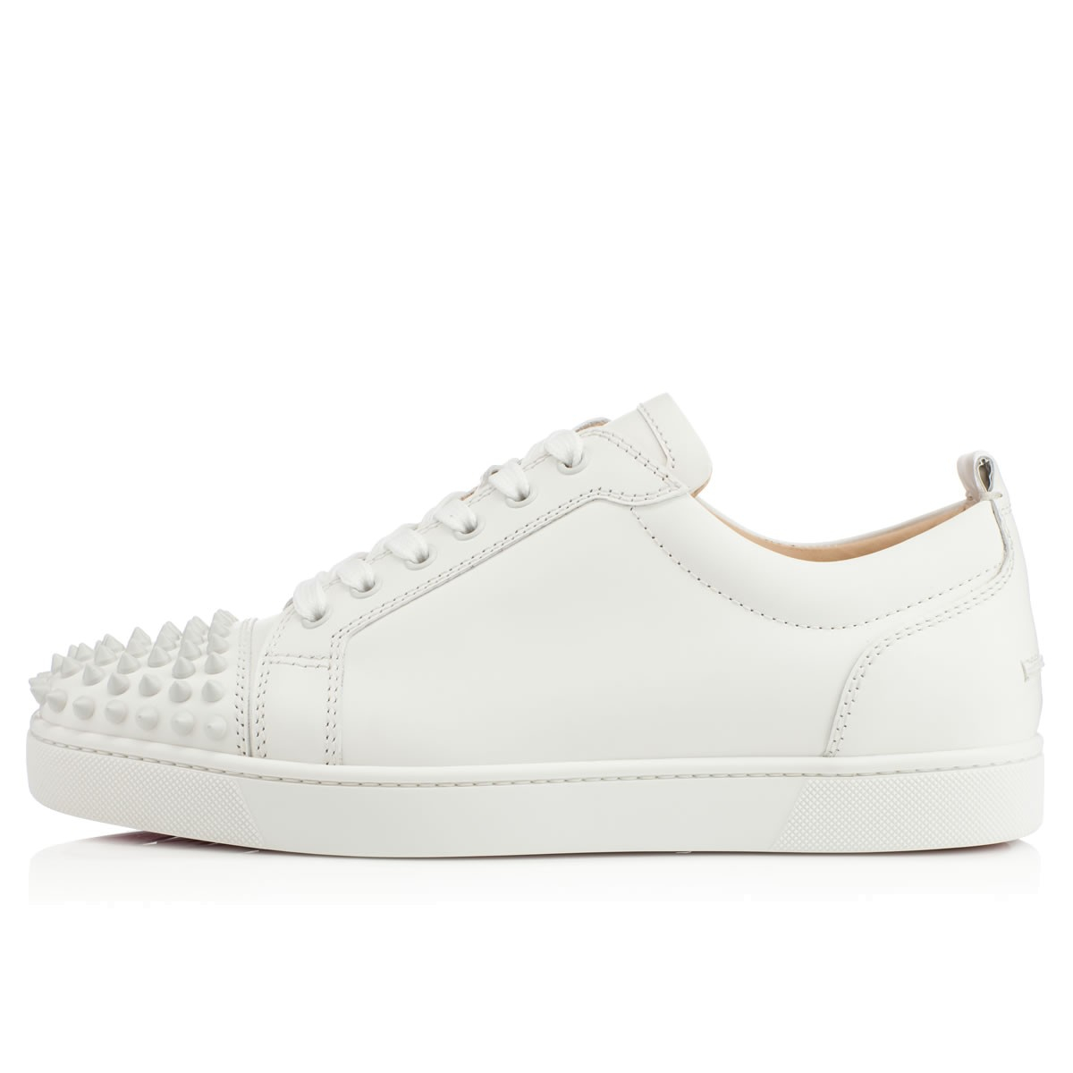 christian louboutin men shoes - Christian louboutin Louis Spike-embellished Trainers in White for ...